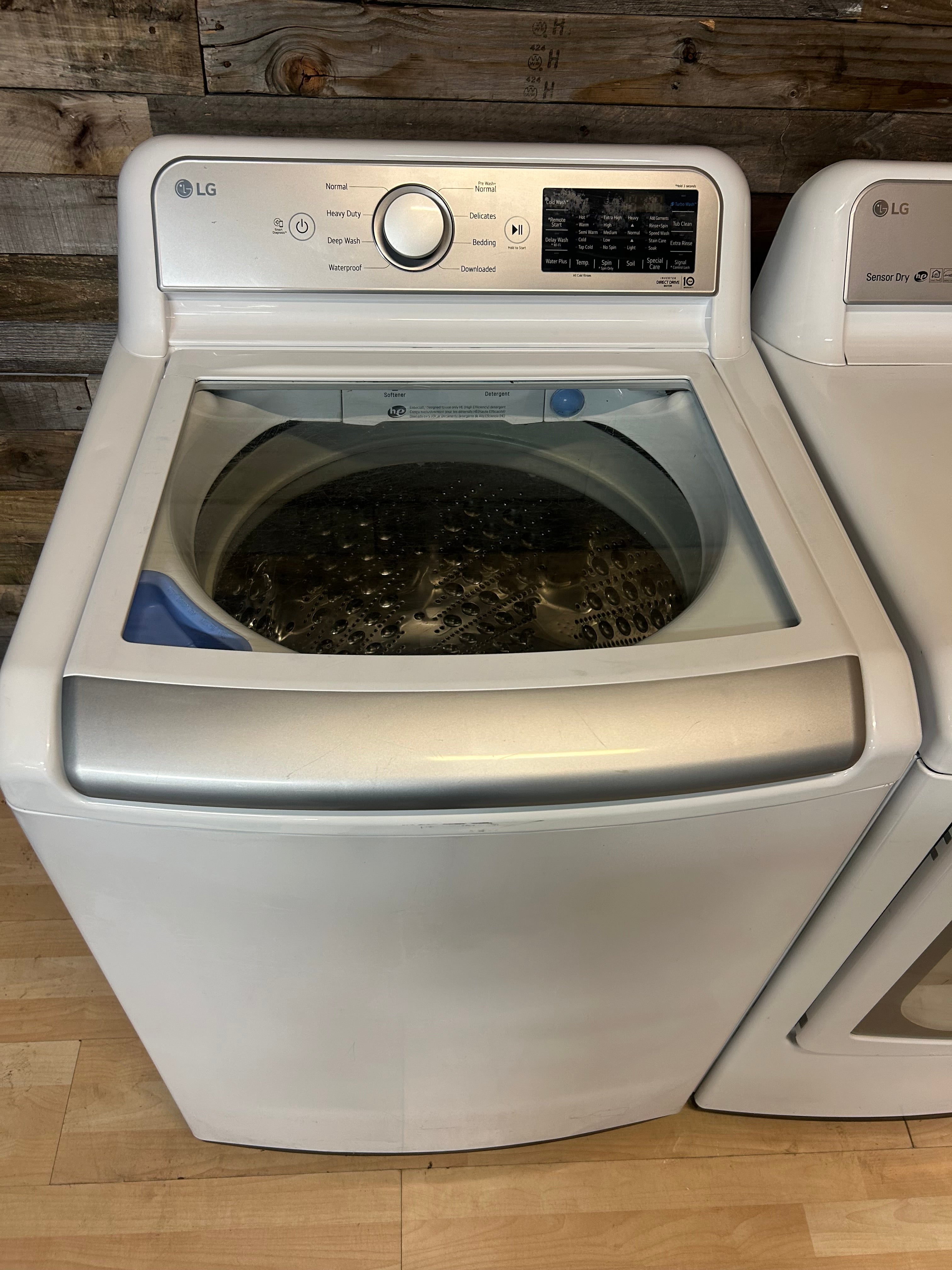 LG Direct Drive Glass Top Set