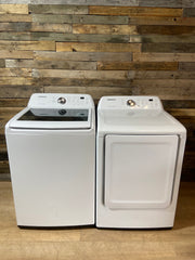 Samsung Large Capacity Glass Lid Washer & Dryer Set