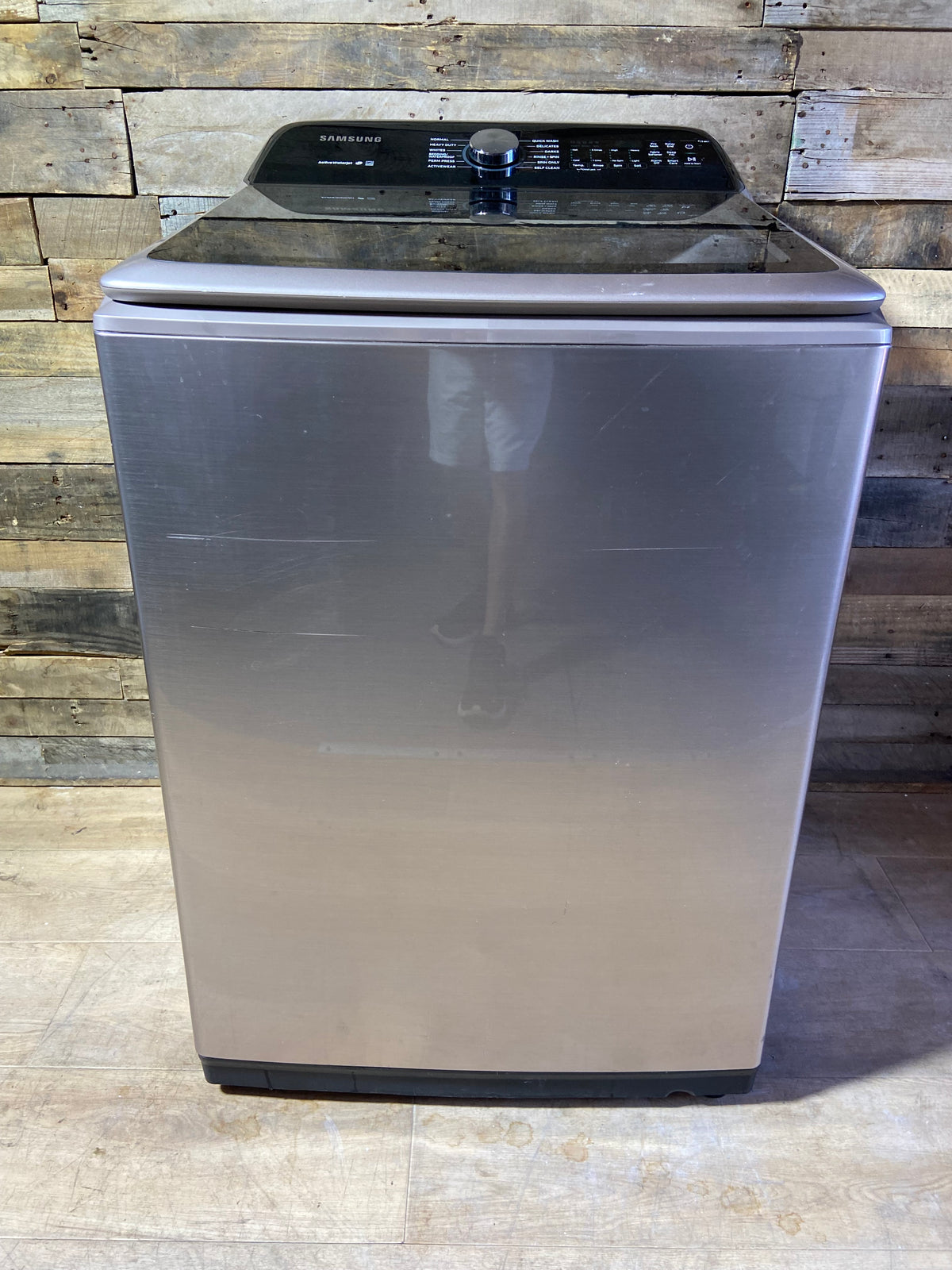 Samsung 5.0 Cu Ft Top Load Washer In Bronze
