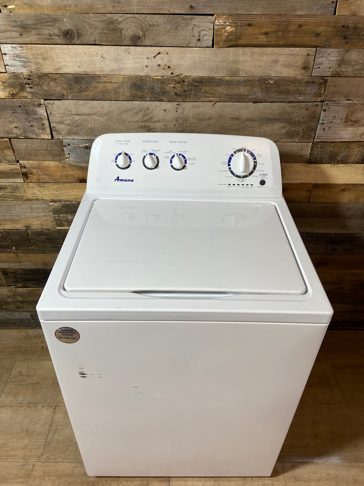 Amana Large Capacity Stainless Tub Washer