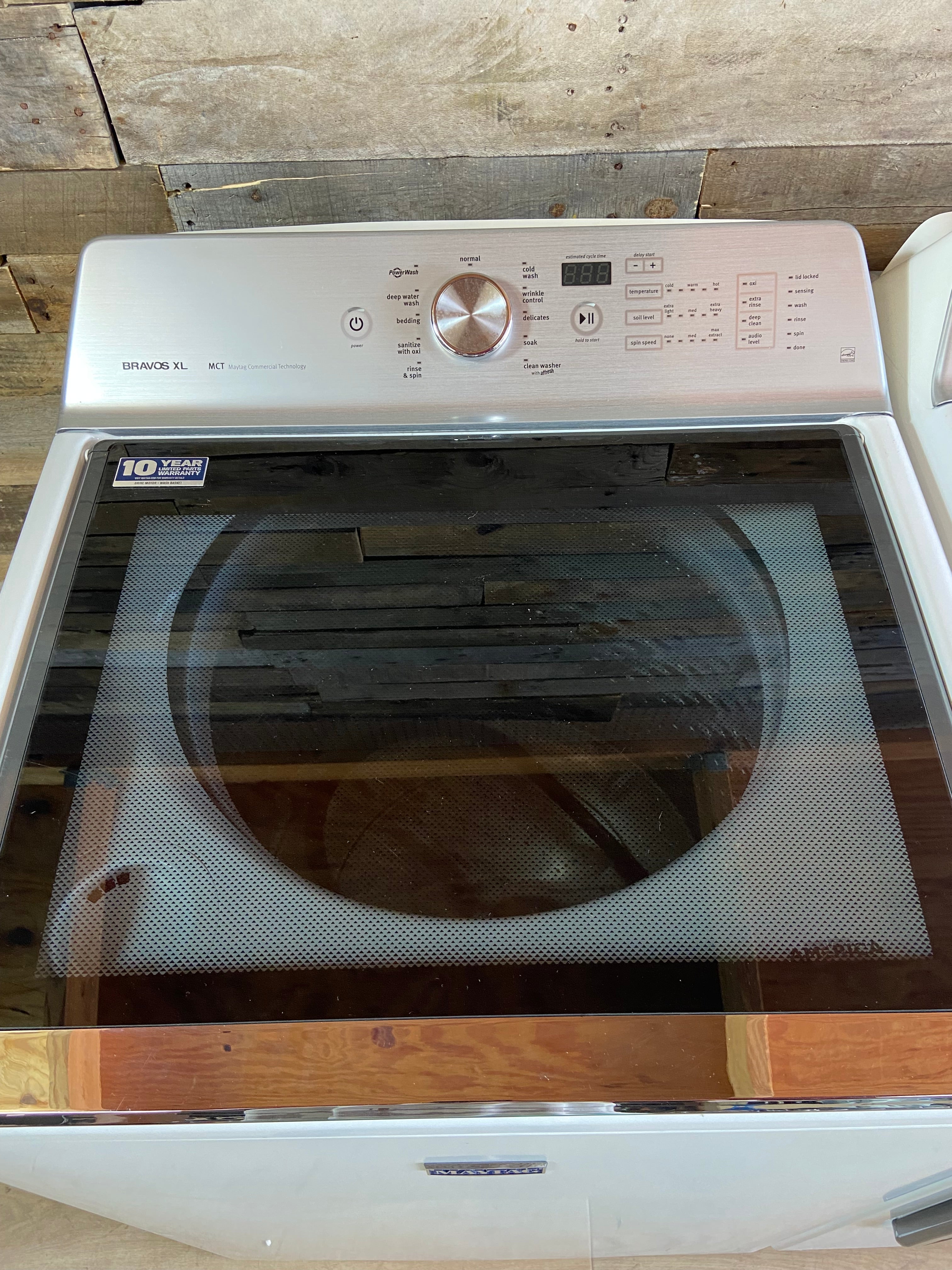 Maytag Bravos XL Washer Dryer Set