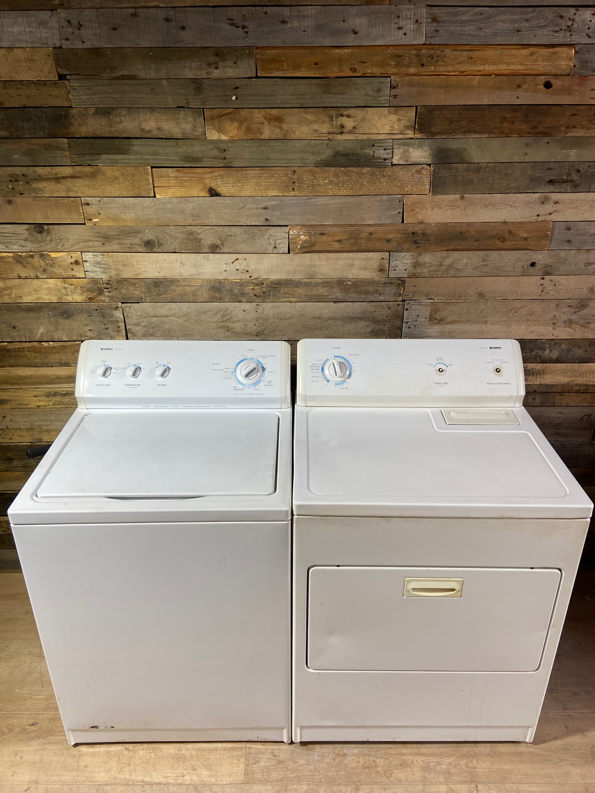 Kenmore Direct Drive Old School Washer & Dryer Set
