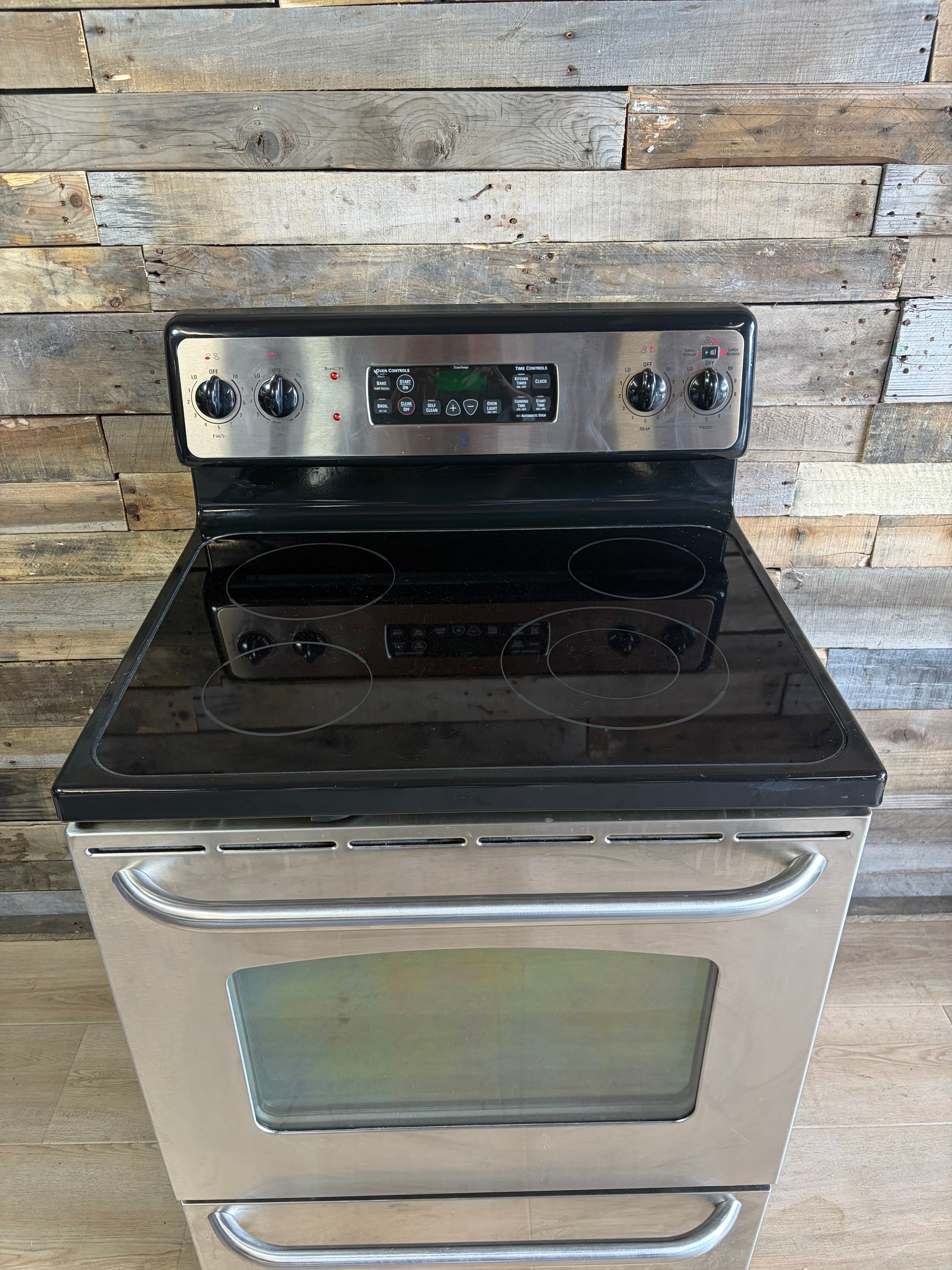 GE Stainless 5 Burner Glass Top Range