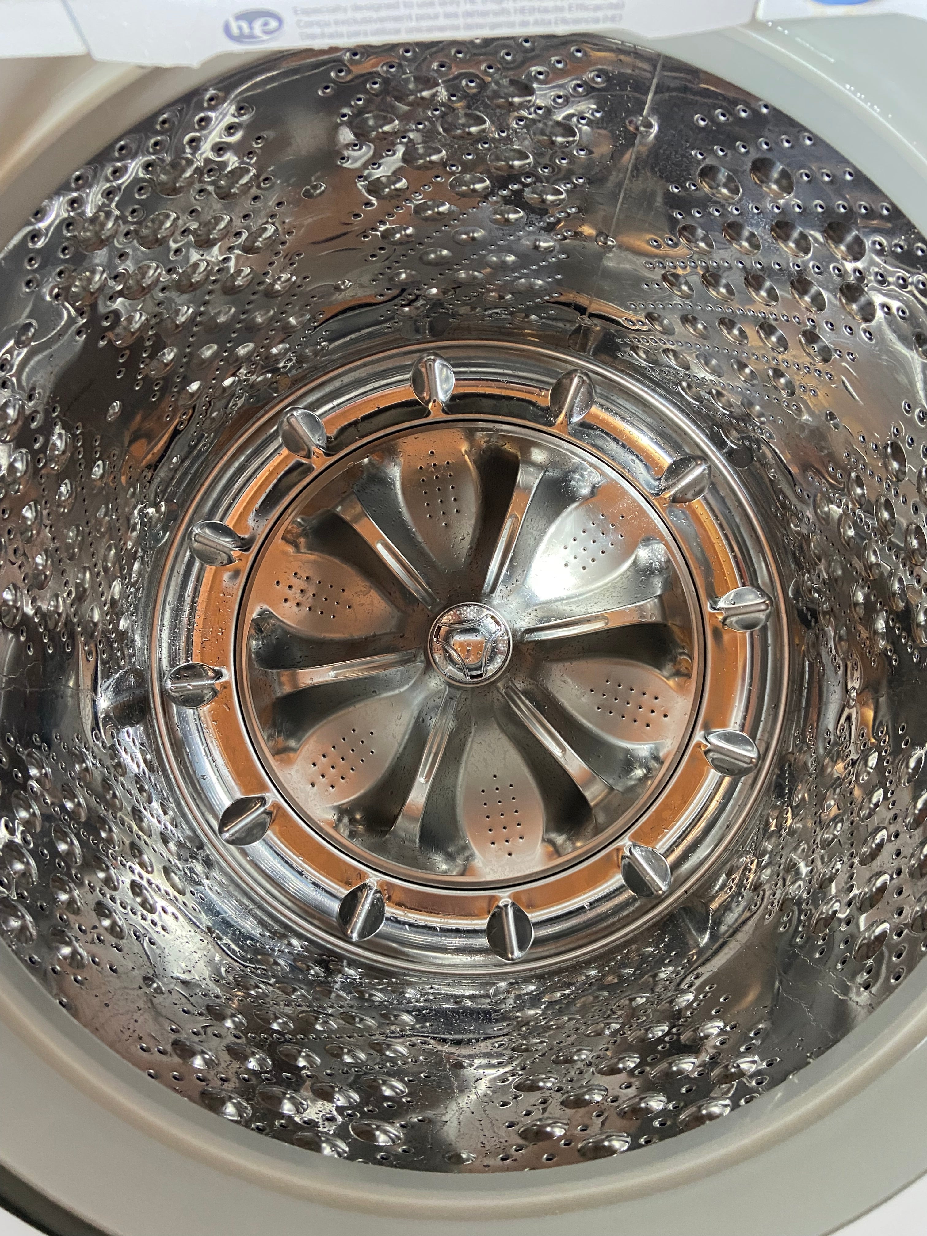 LG Top Load Glass Lid Washer & Dryer Set