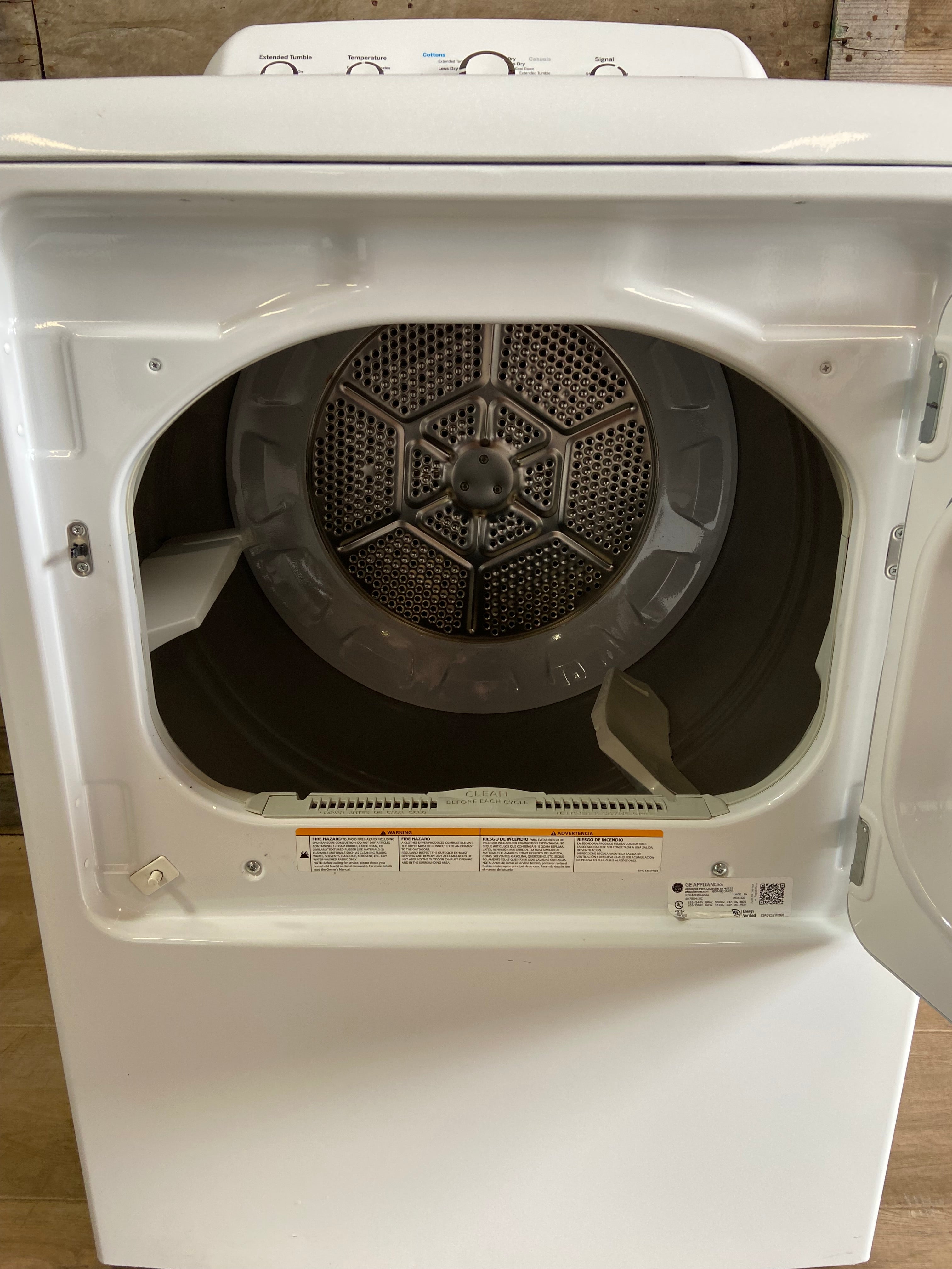 GE White Dryer