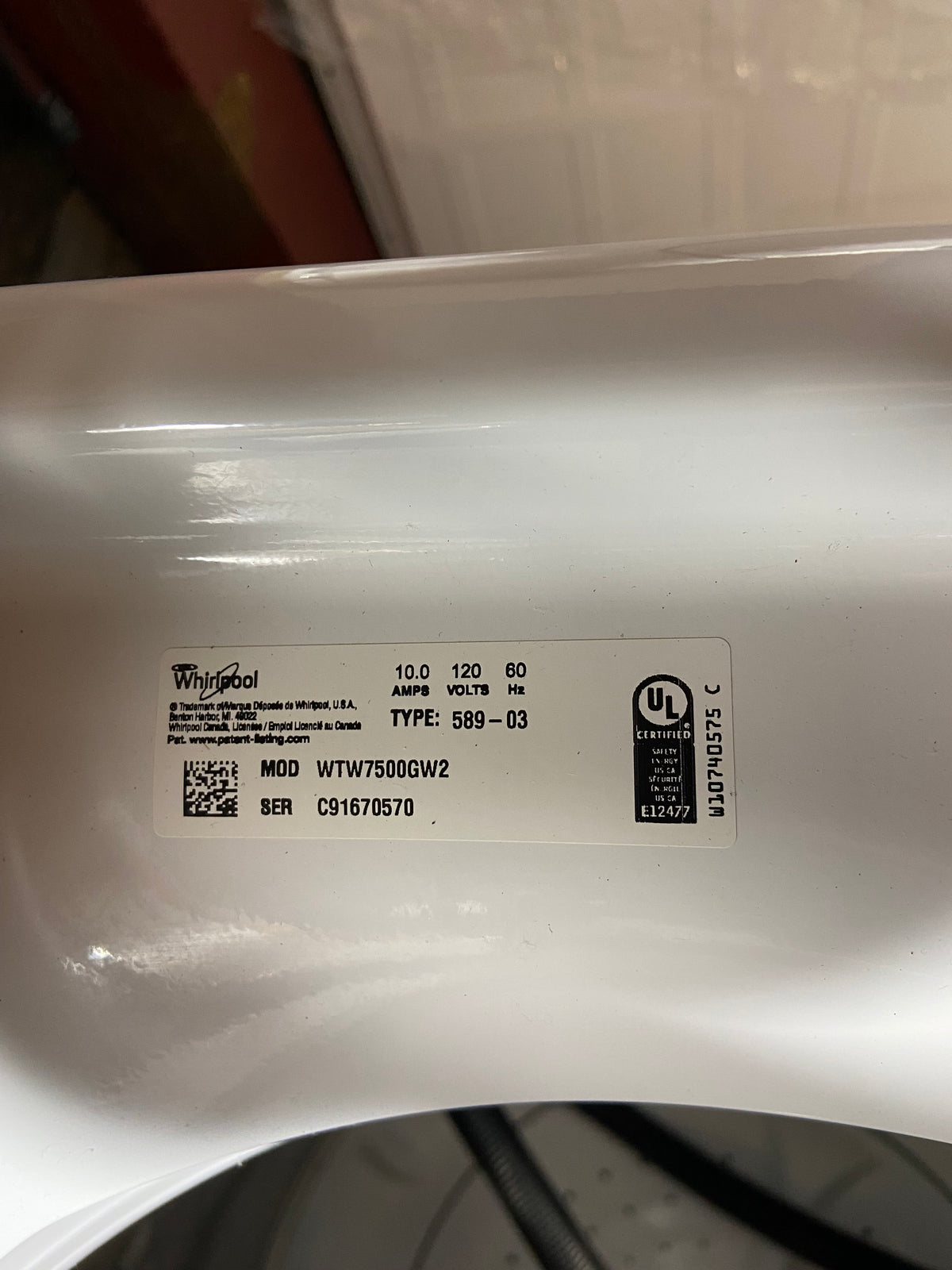Whirlpool Large Capacity Digital Washer & Dryer Set
