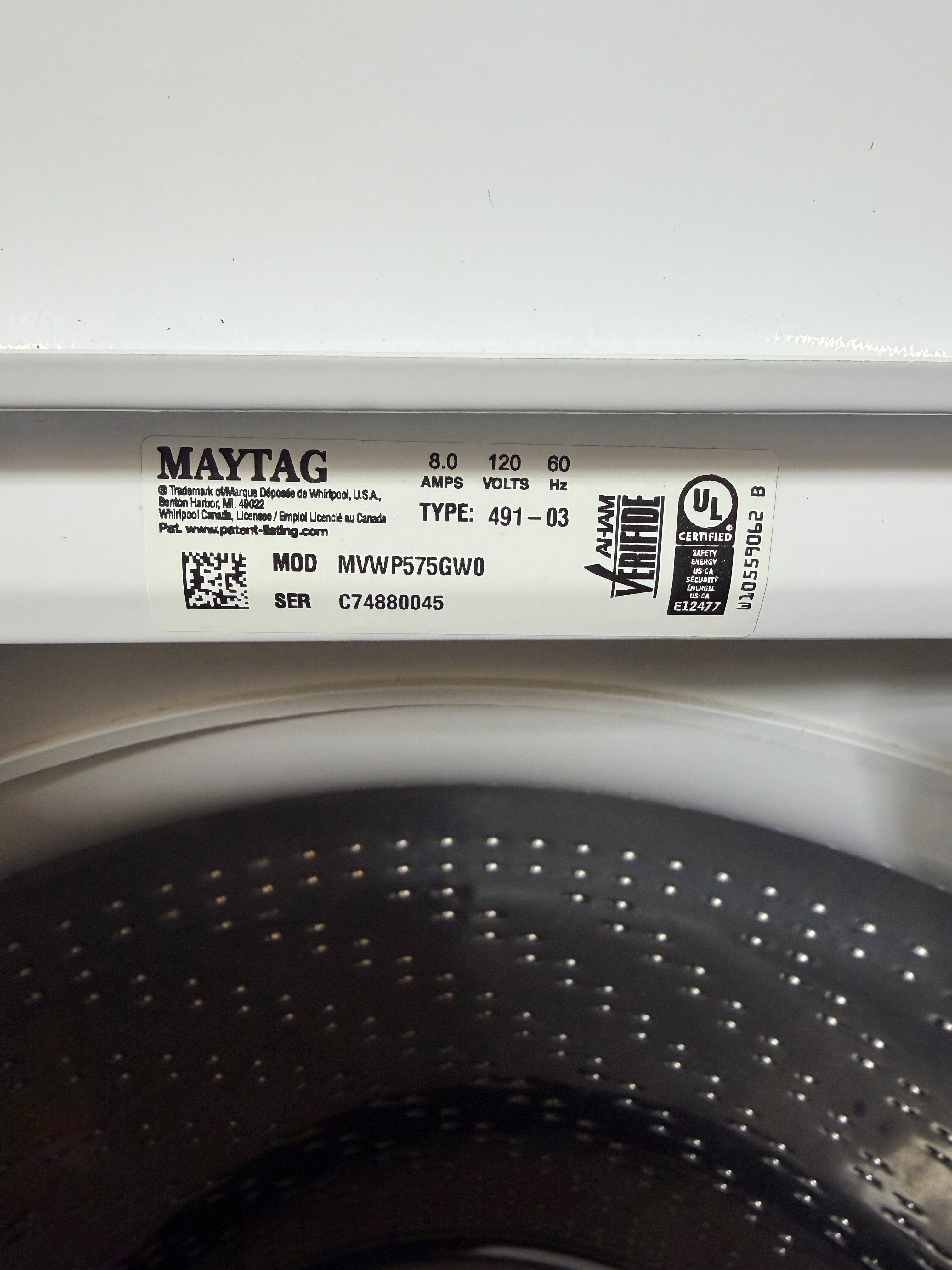 Maytag Commercial Large Capacity Top Load Washer