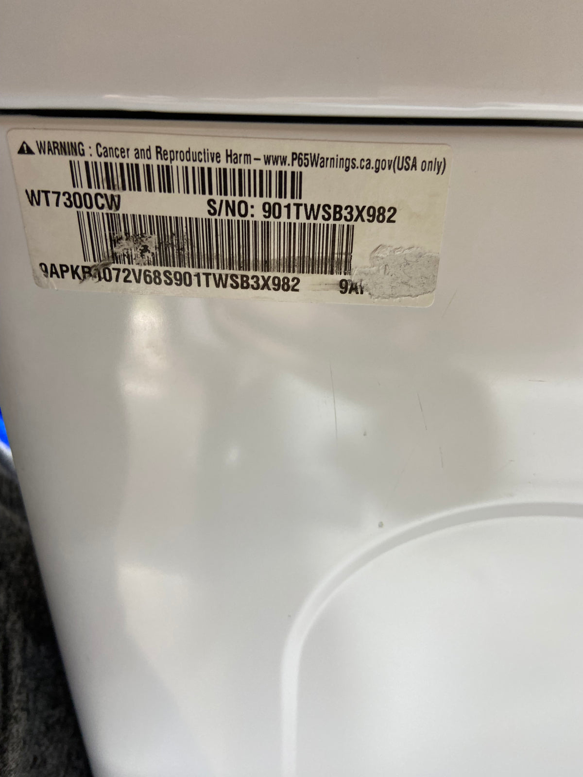 LG Large Capacity Direct Drive Top Load Washer & Dryer Set