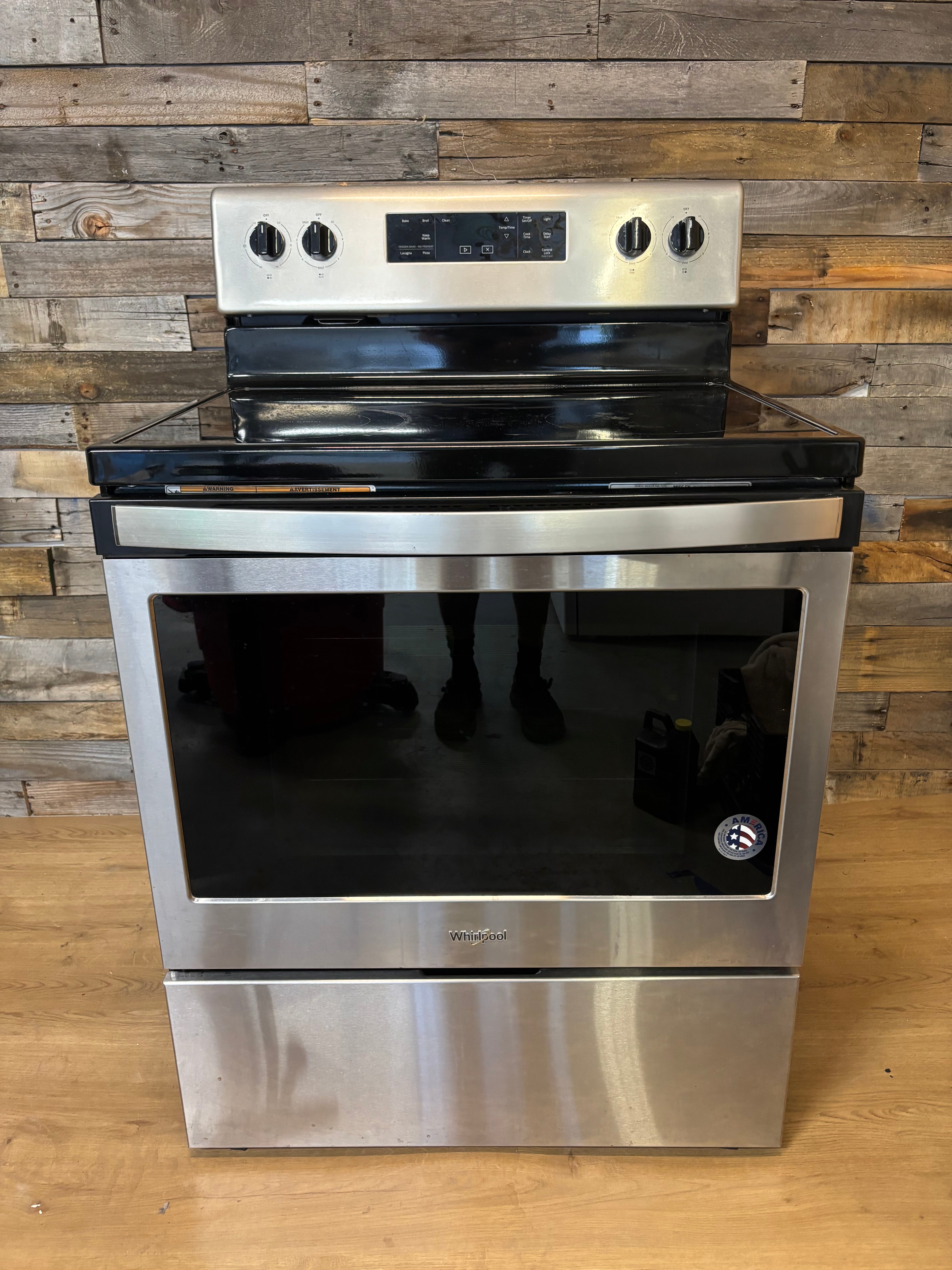 Whirlpool Stainless Range