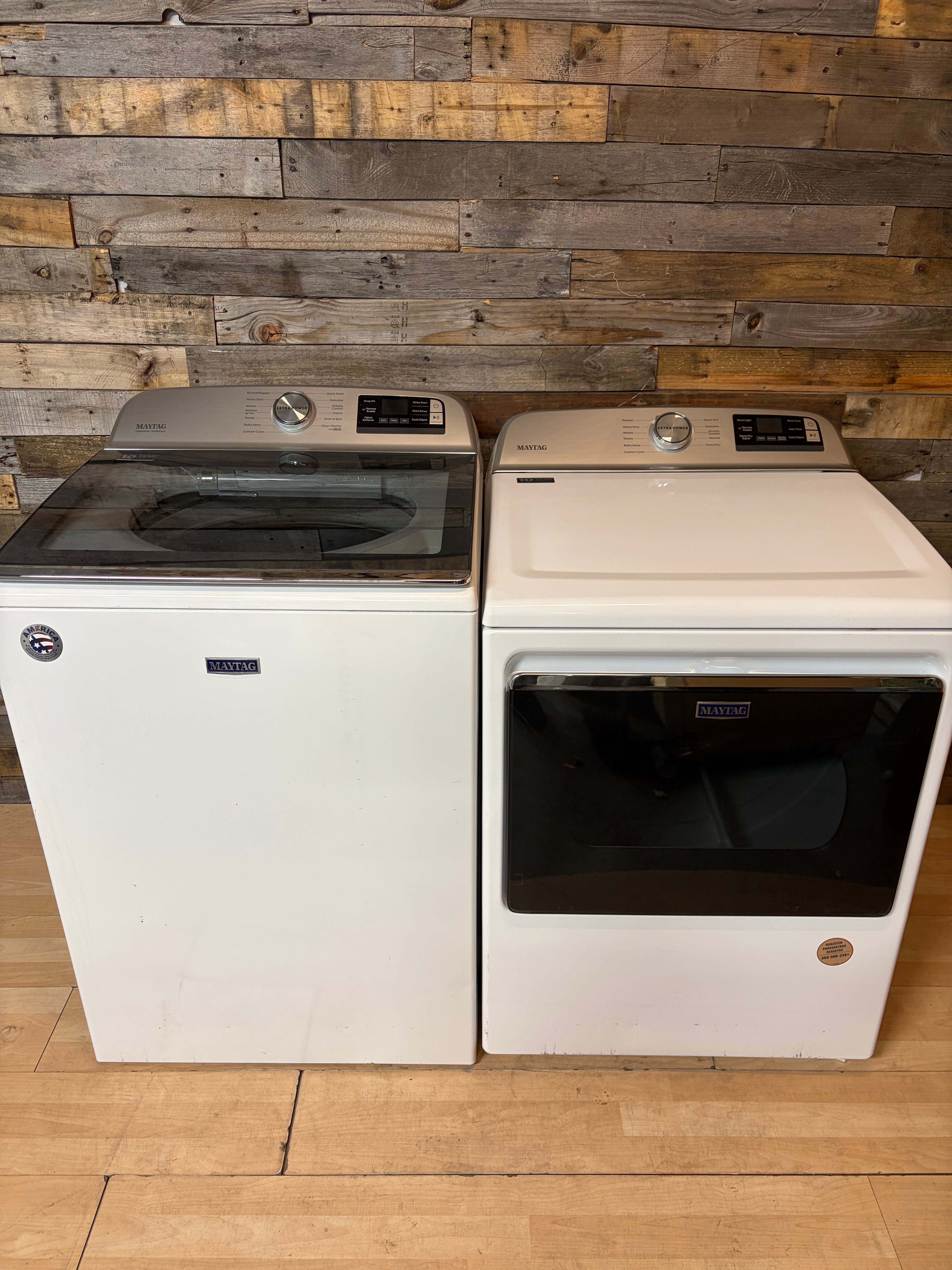 Maytag Extra Power Top Load Set