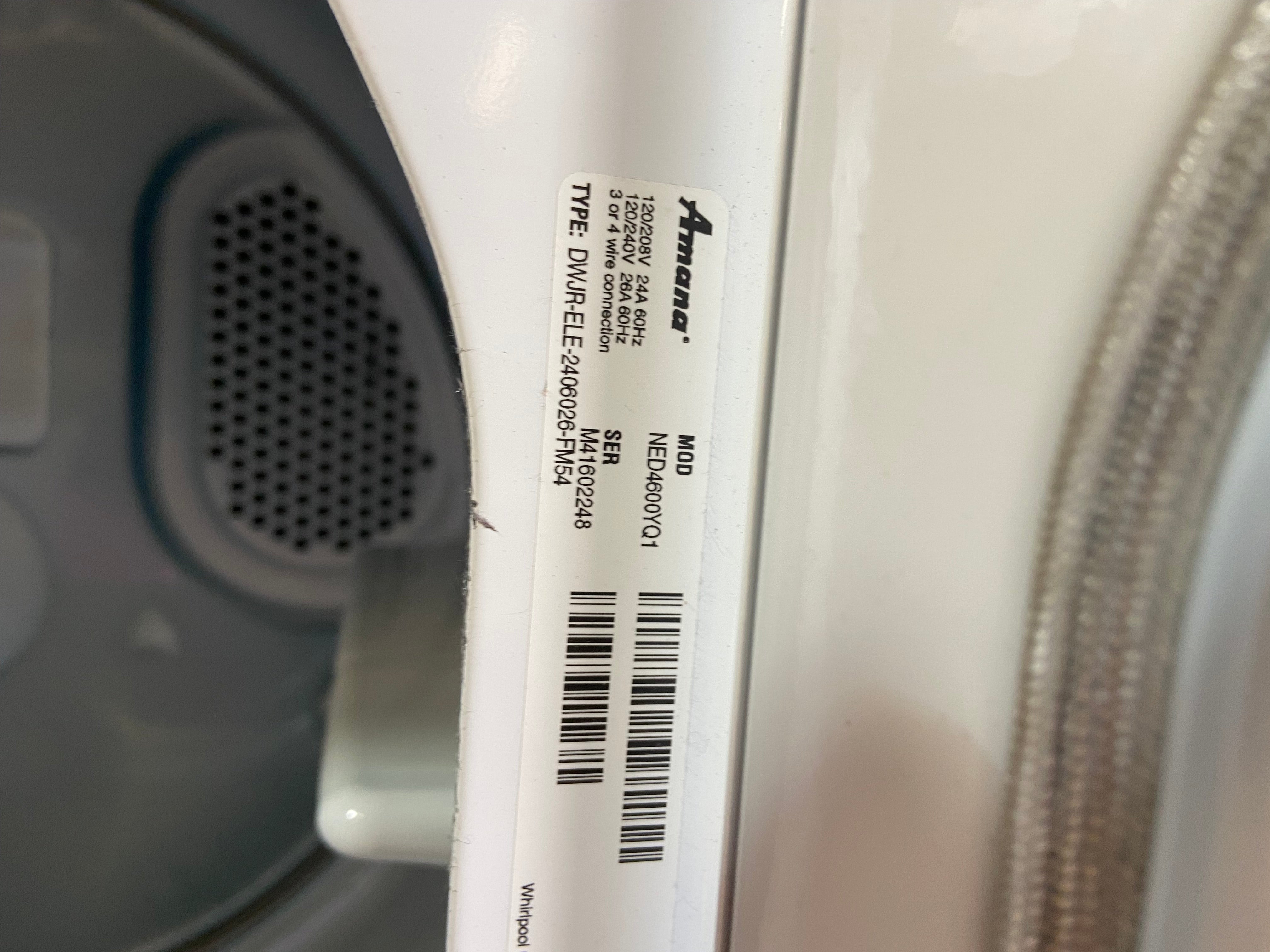 Amana Top Load Large Capacity Washer & Dryer Set