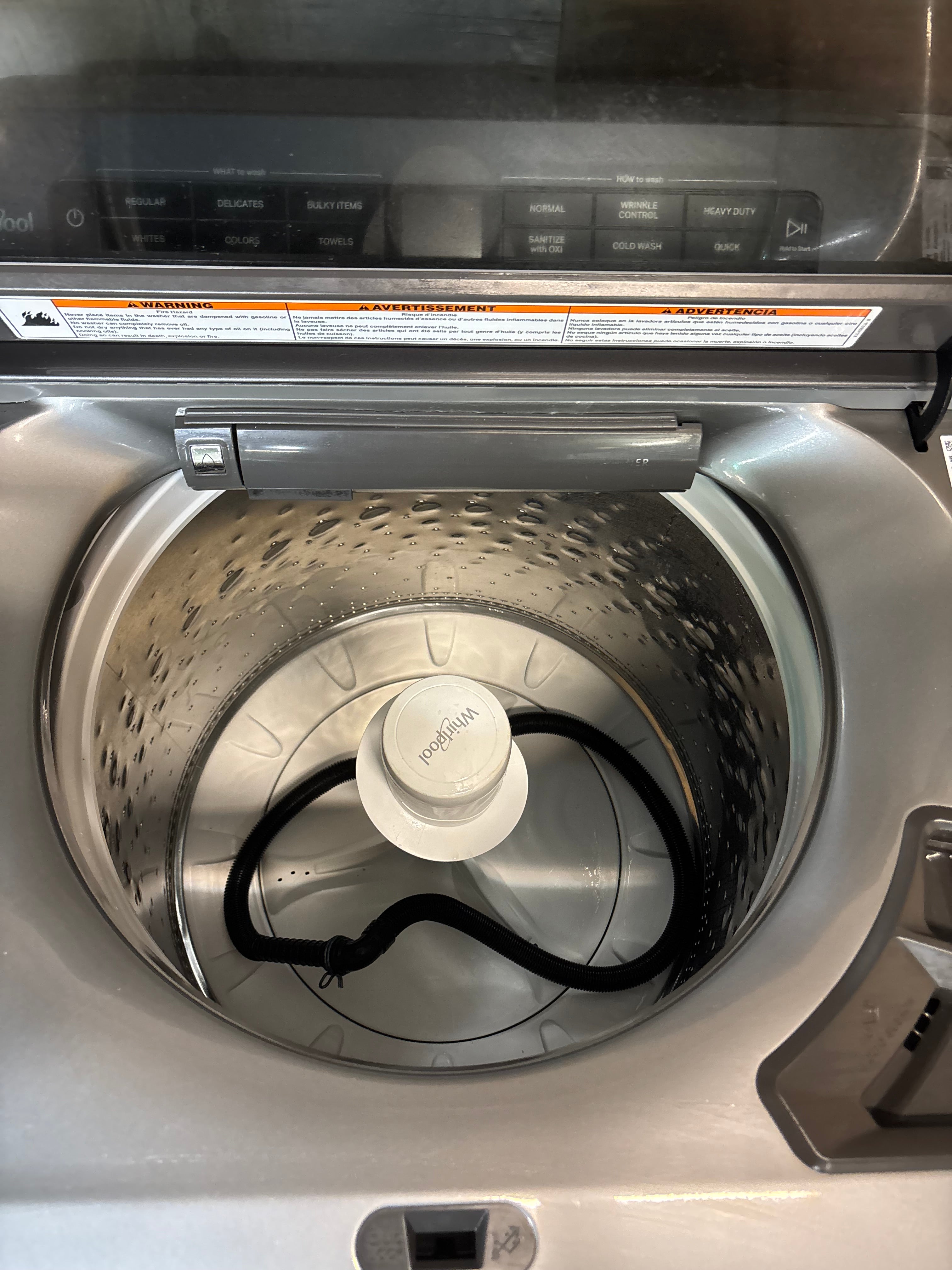 Whirlpool Grey Glass Top Set