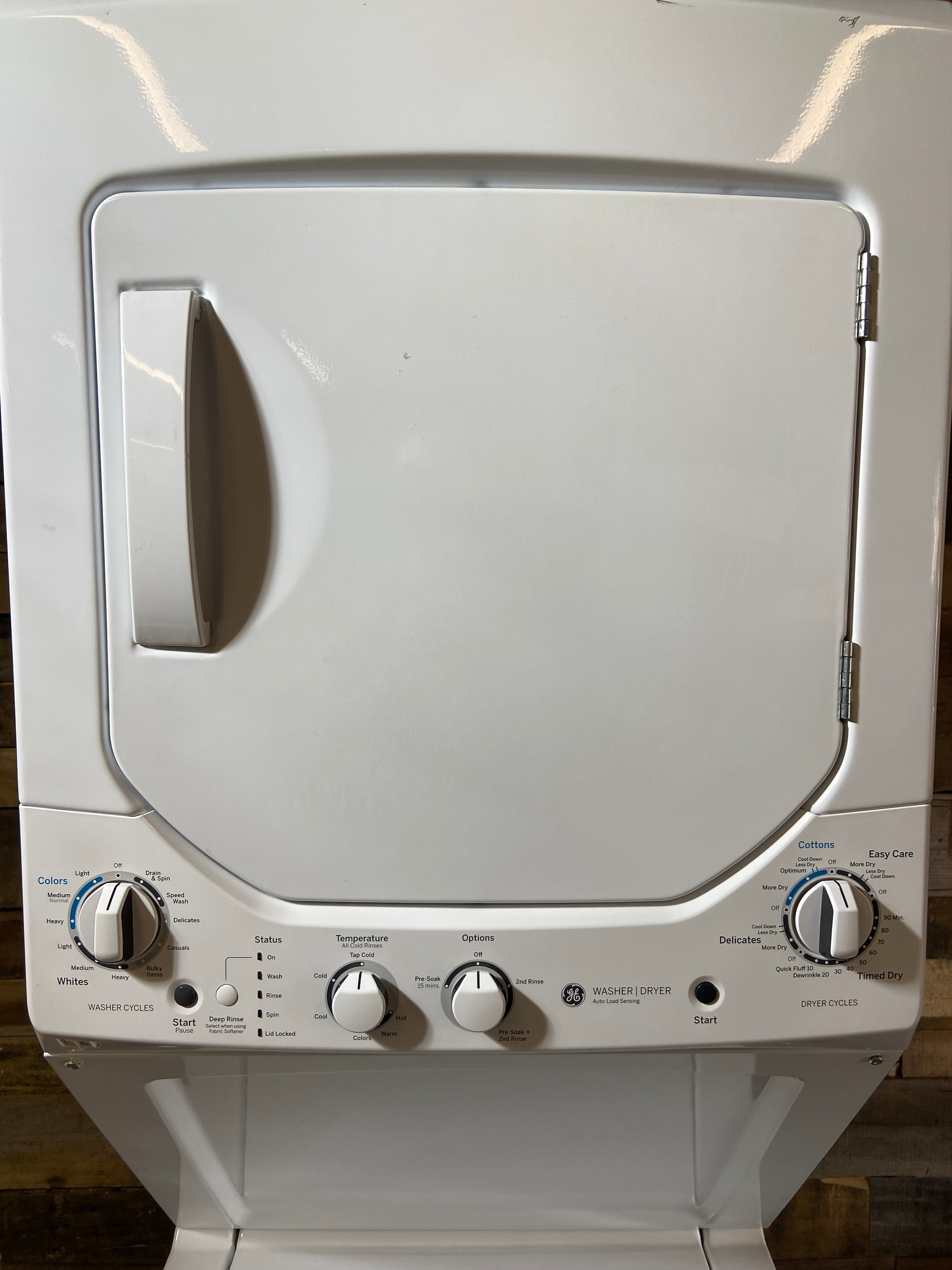 GE 24 Inch Stackable Washer & Dryer