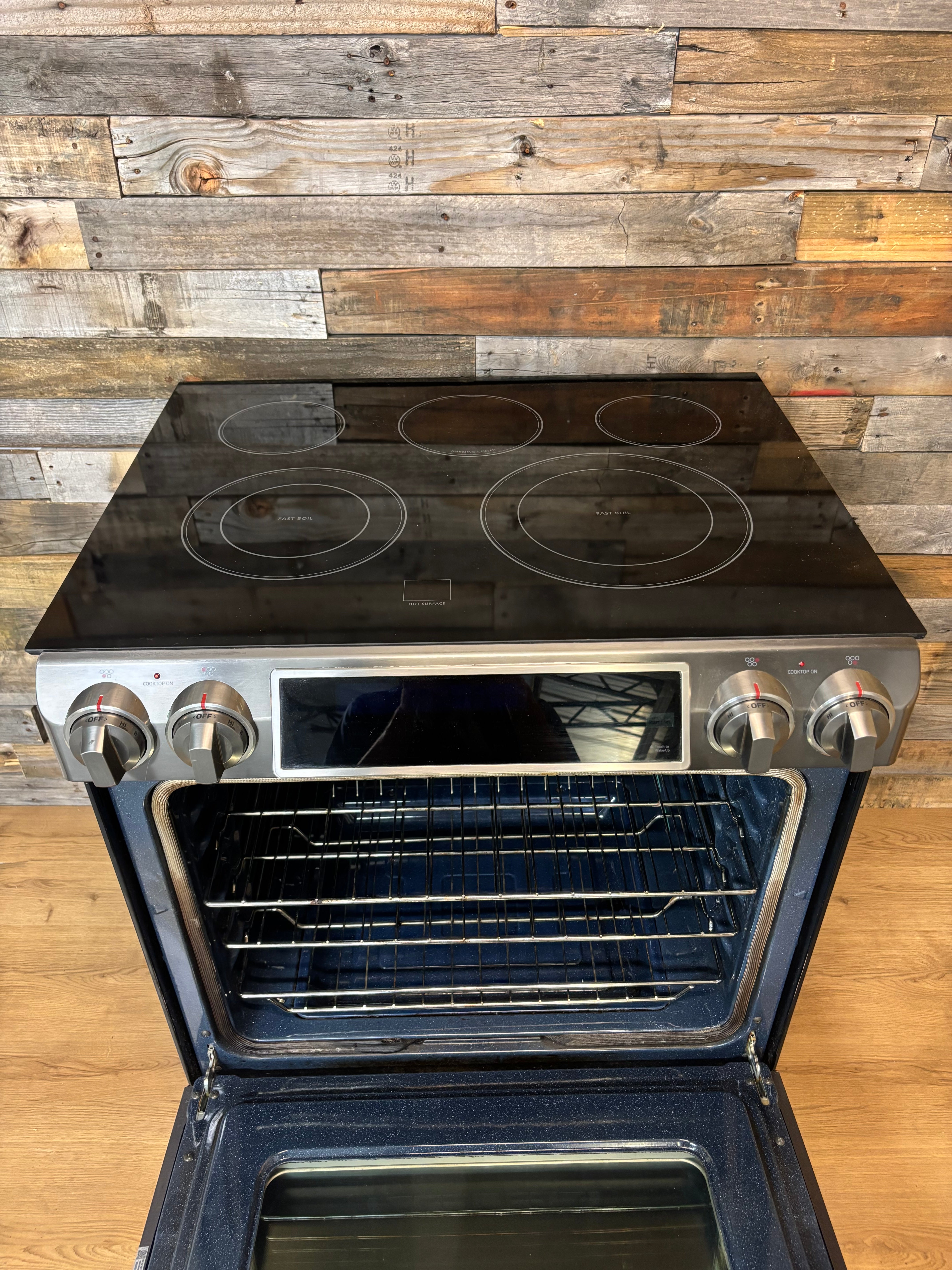 Samsung Black Stainless Slide In