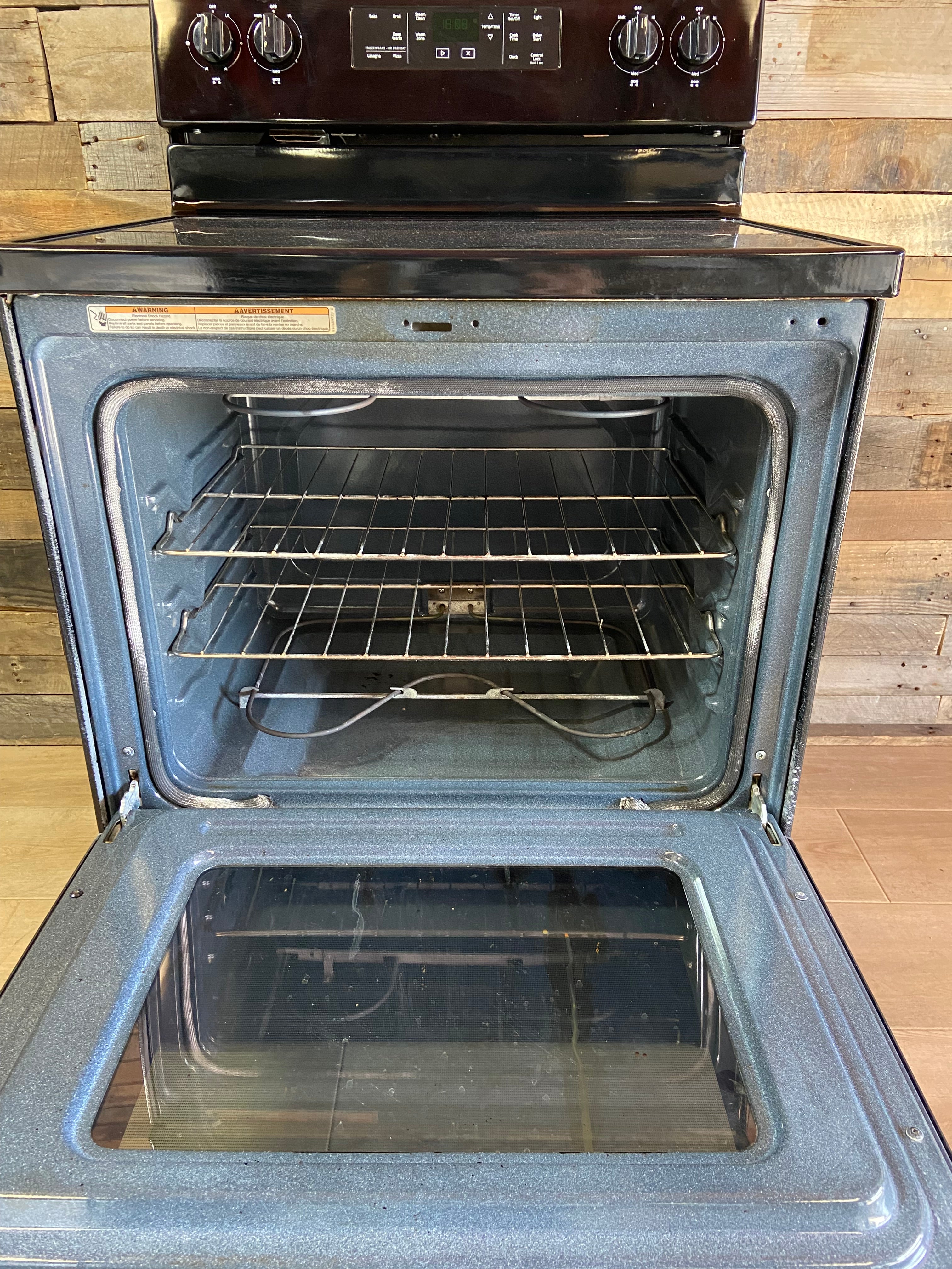 Whirlpool Black 5 Burner Range