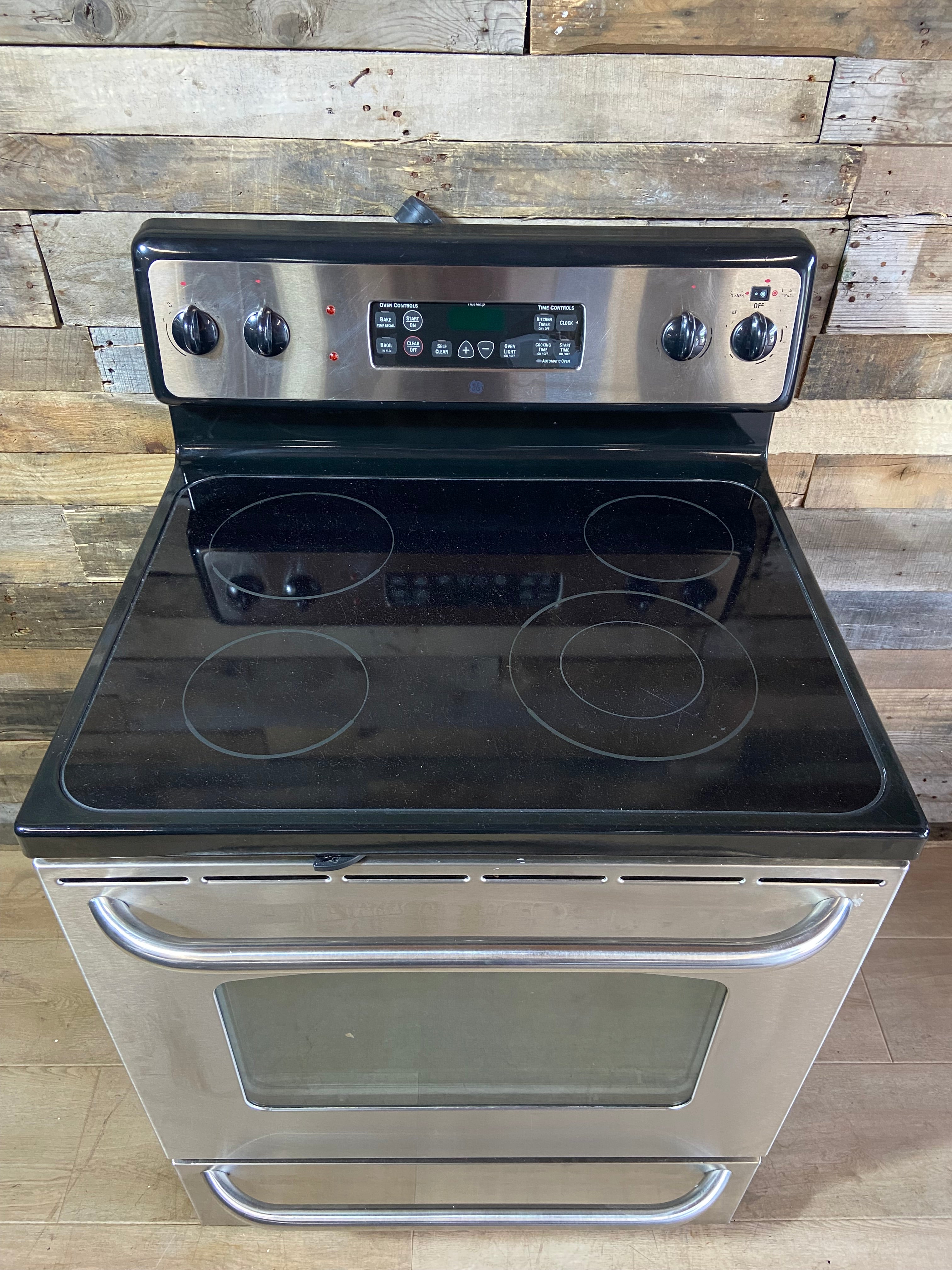 GE 4 Burner Stainless Steel Range