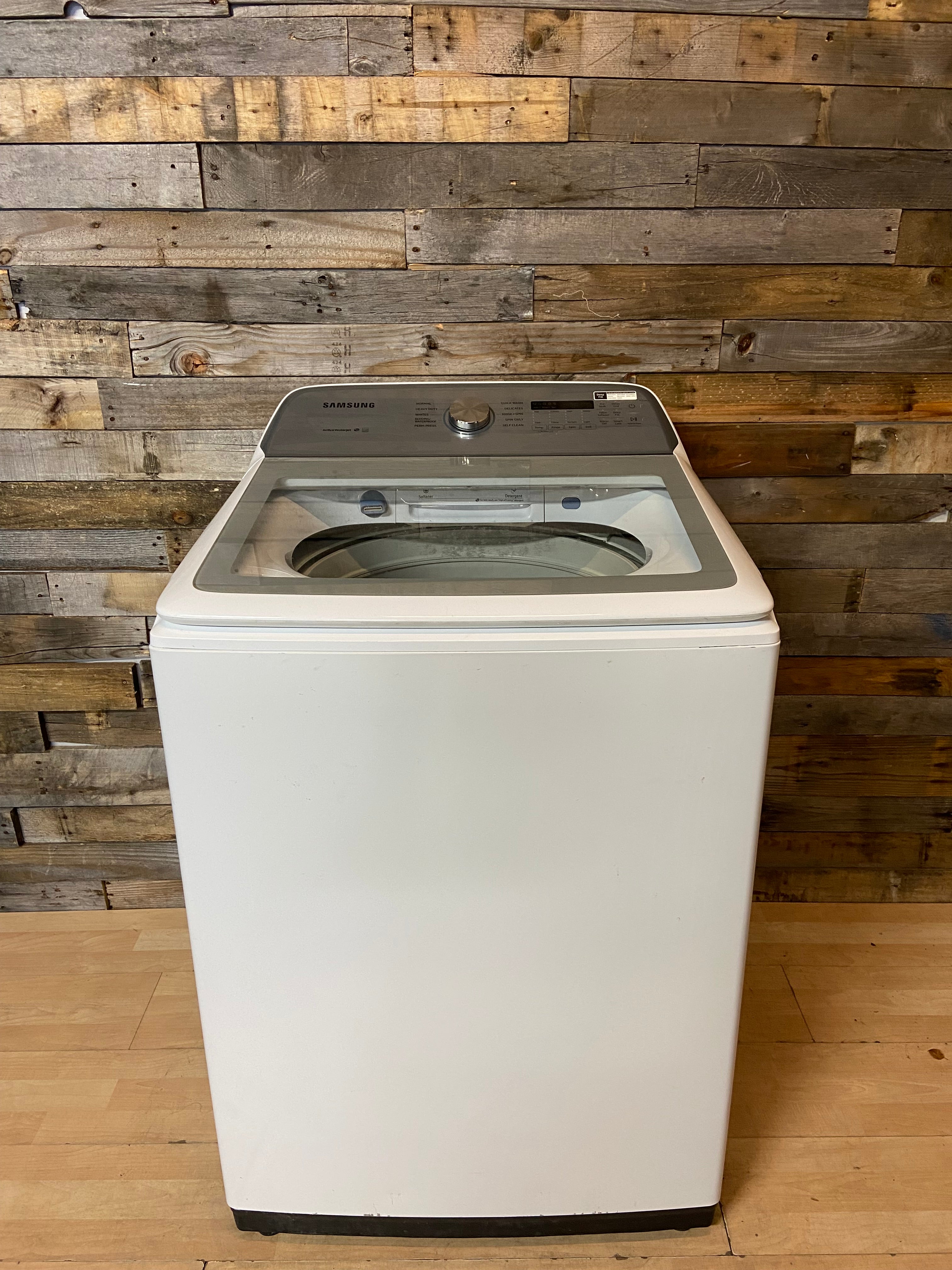 Samsung White Super Capacity Active WaterJet Top Load Washer