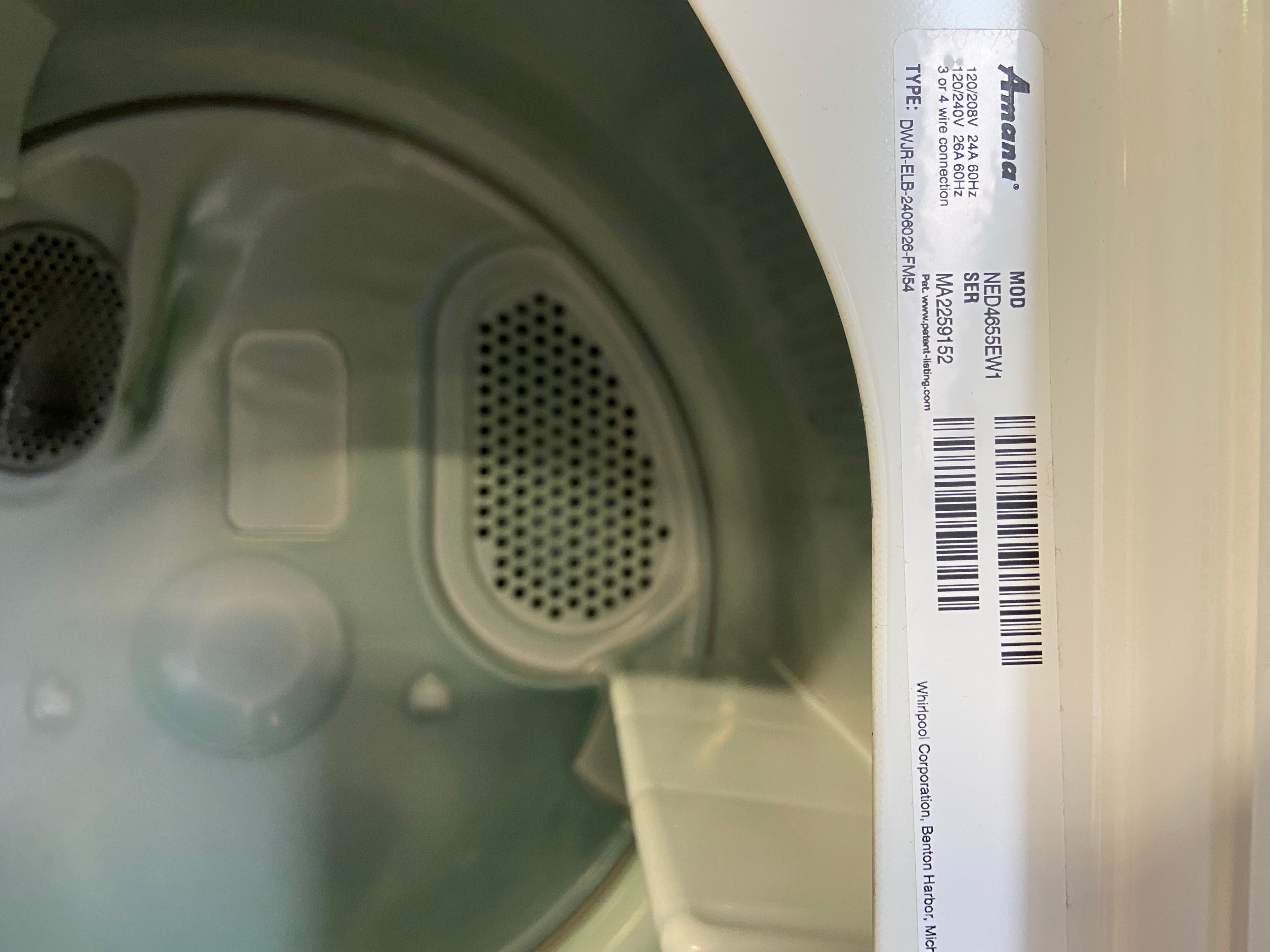 Amana Top load Washer & Dryer Set