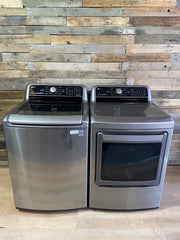 LG Grey Direct Drive Top Load Set