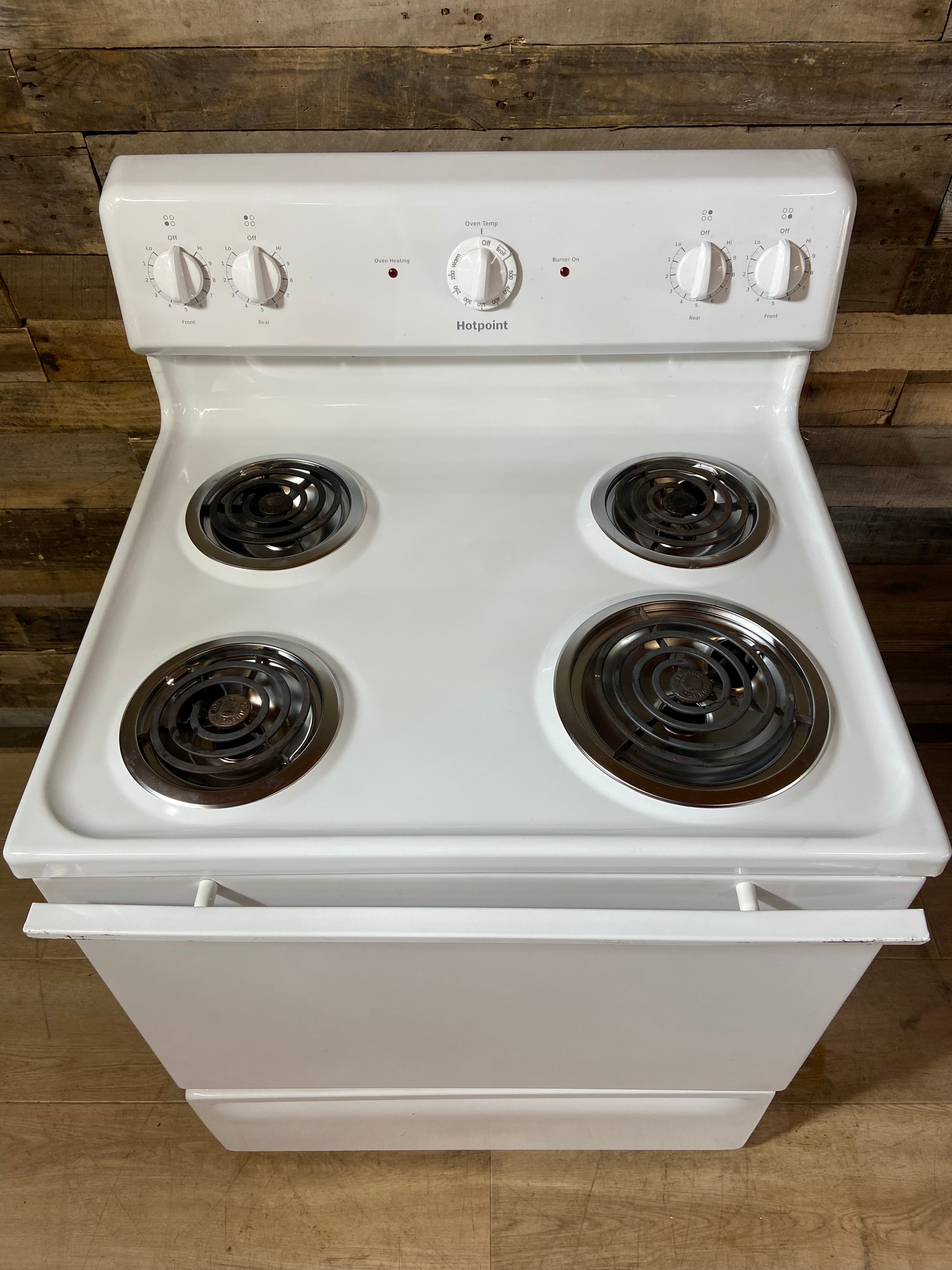 Hotpoint 4 Burner Coil Top Range