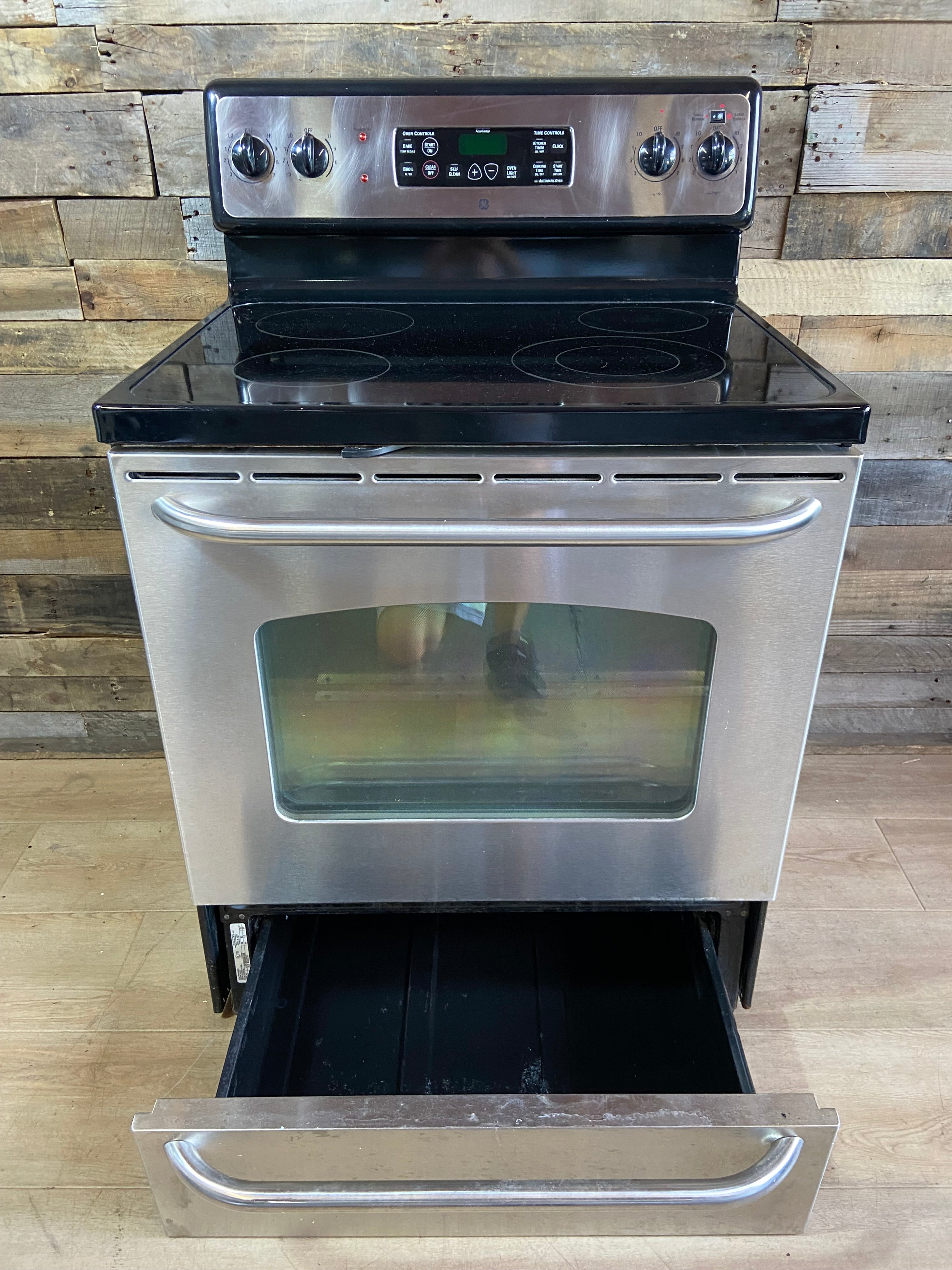 GE 4 Burner Stainless Steel Range