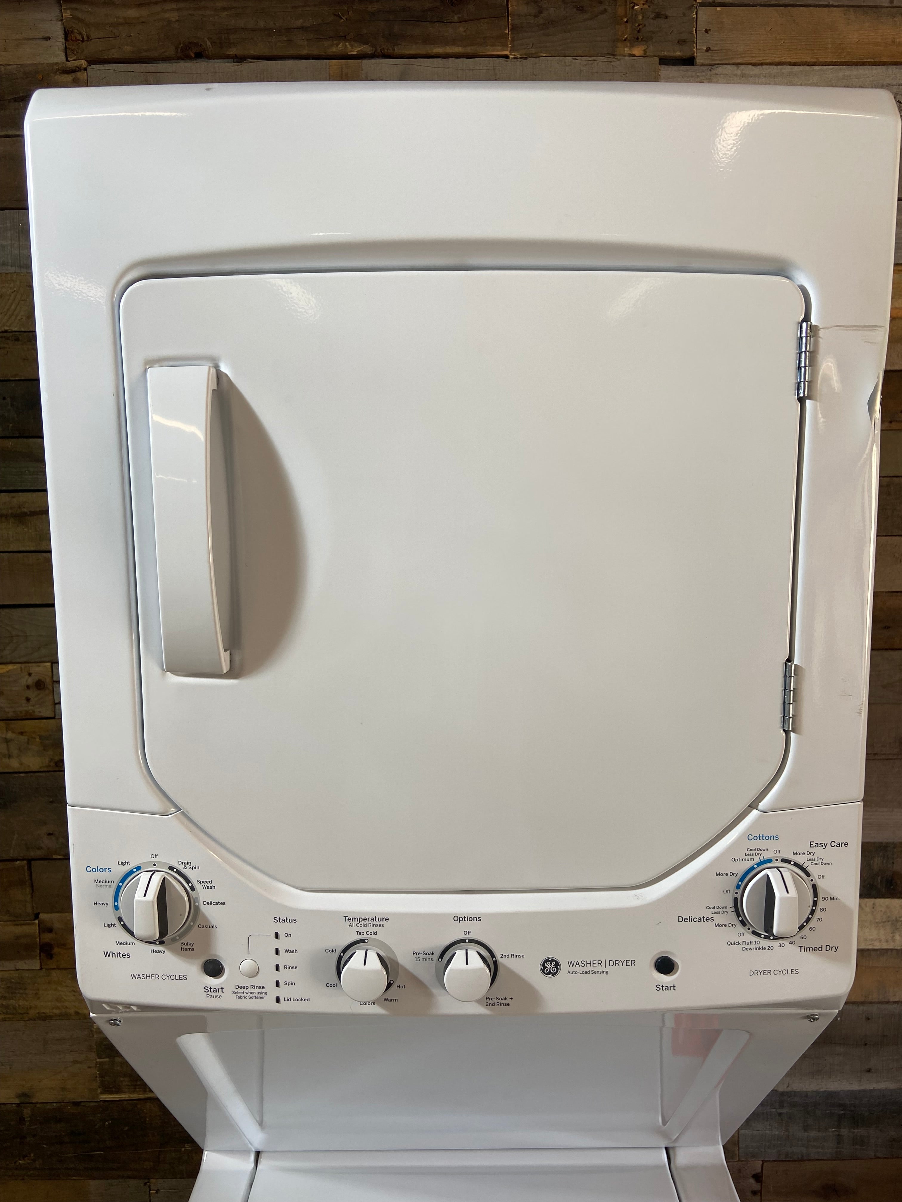 GE 24 inch Gas Stackable Washer & Dryer