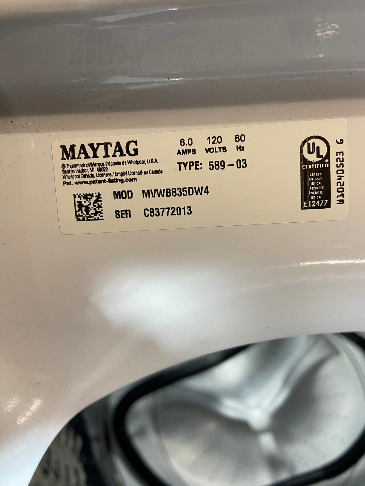 Whirlpool Cabrio Large Capacity Top Load Washer