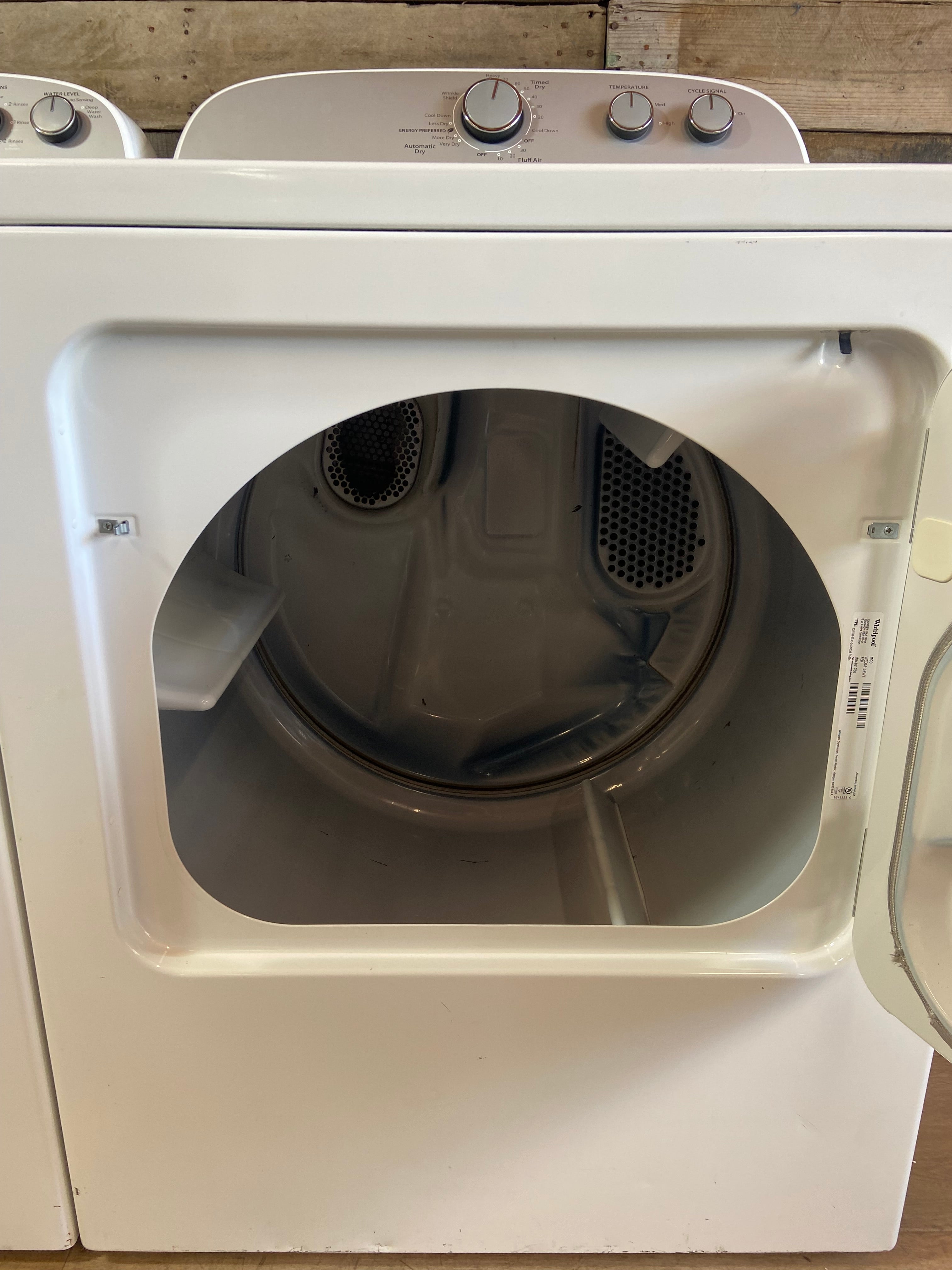 Whirlpool Grey Face Top Load Set