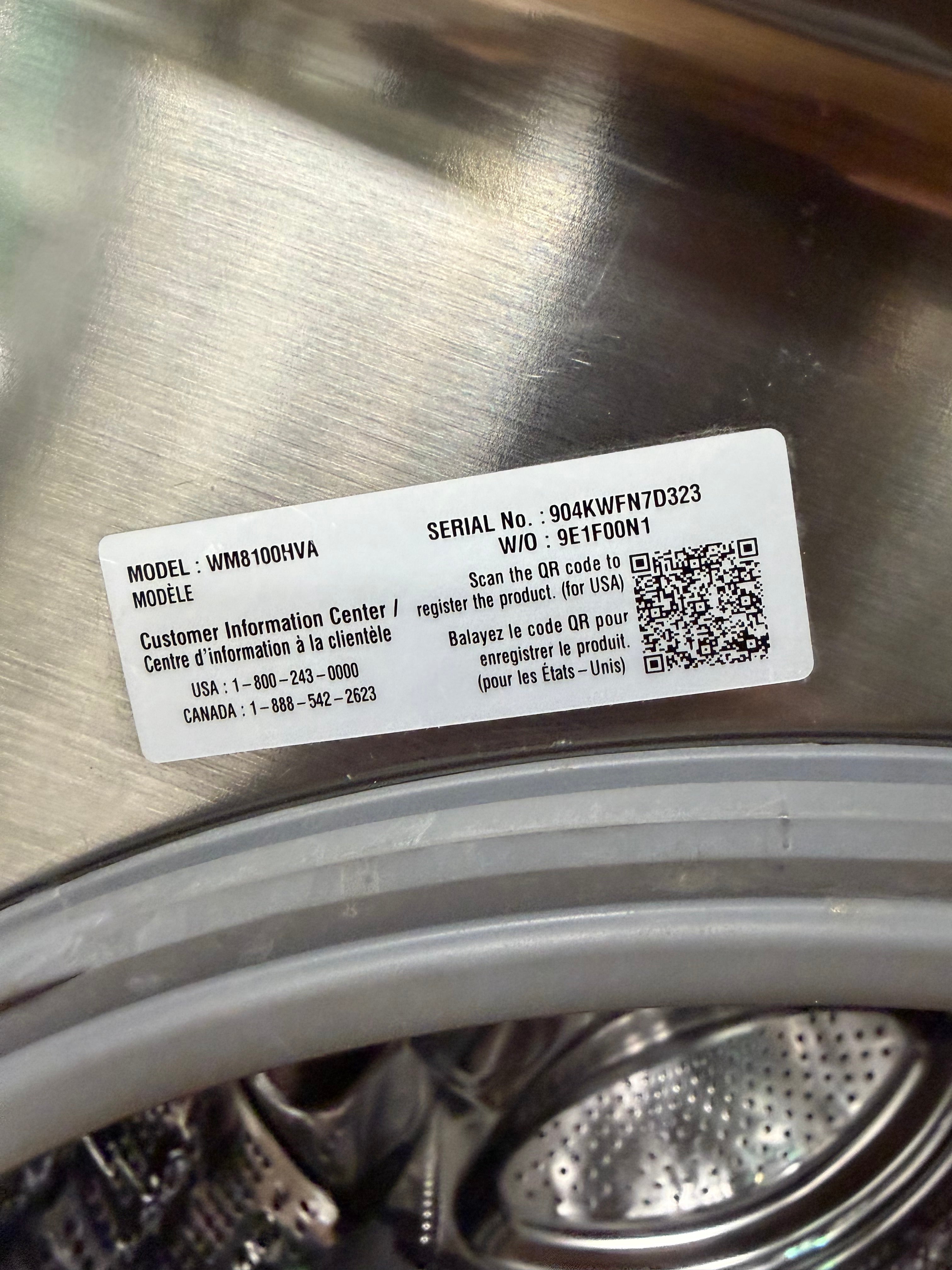 LG Stainless Jumbo Direct Drive Front Load Set