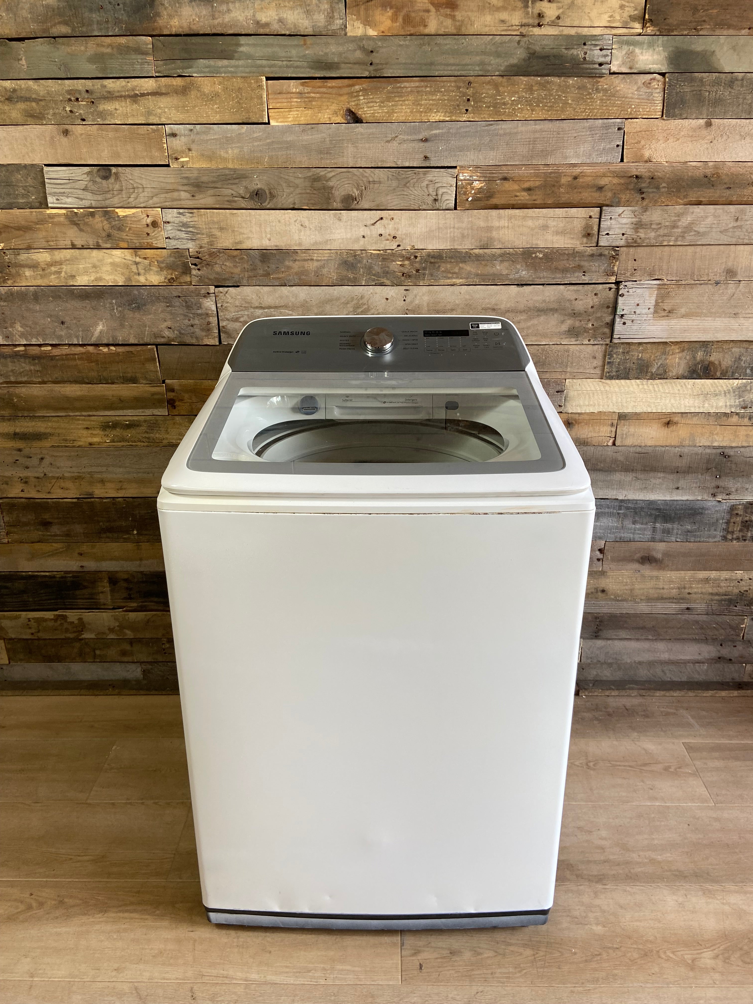 Samsung Top Load Washer with 5.0 Cu. Ft. Capacity, 10 Wash Cycles, Active WaterJet