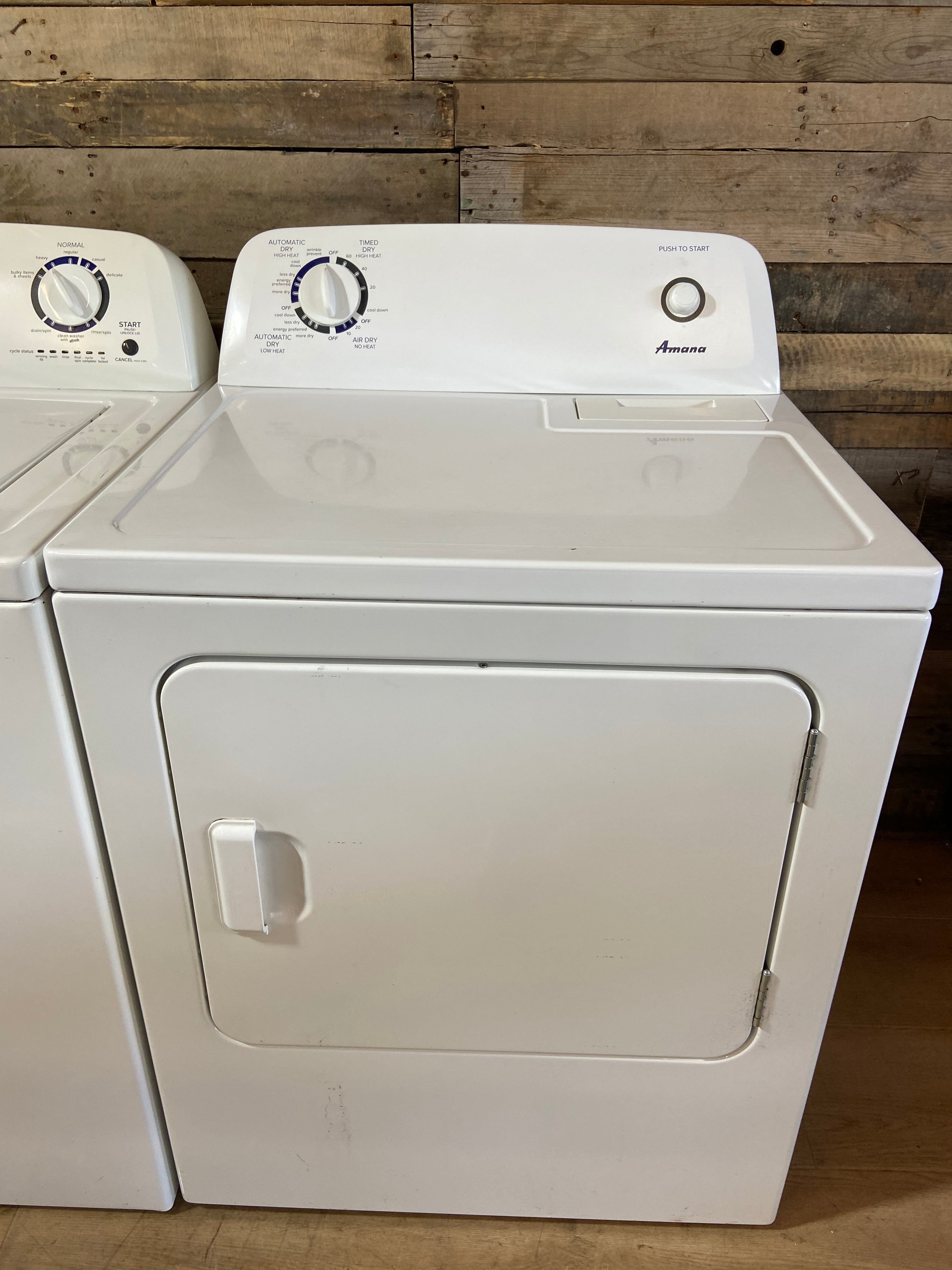 Amana Top Load Washer & Dryer Set