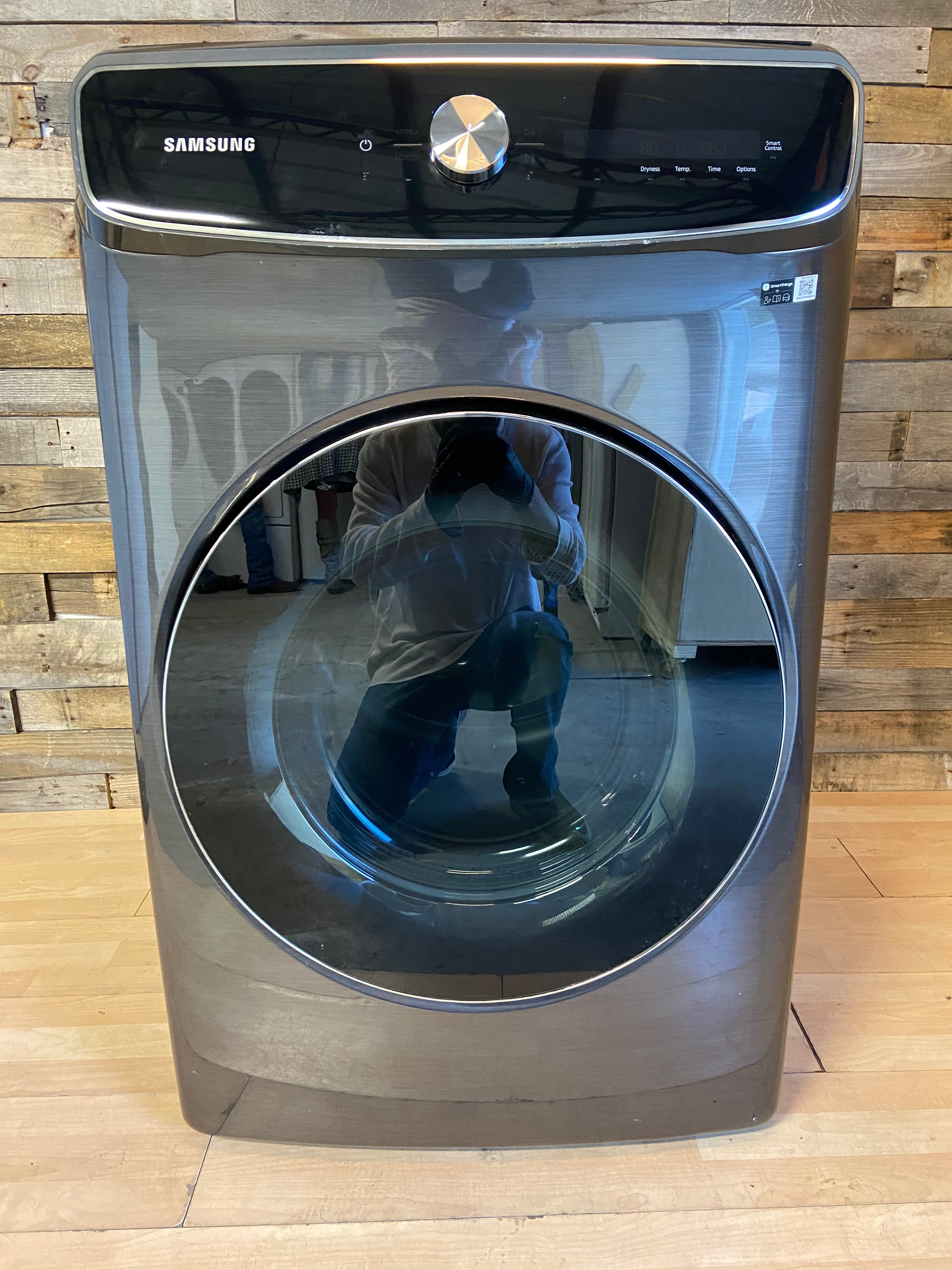 Samsung Black Stainless Dryer with FlexDry