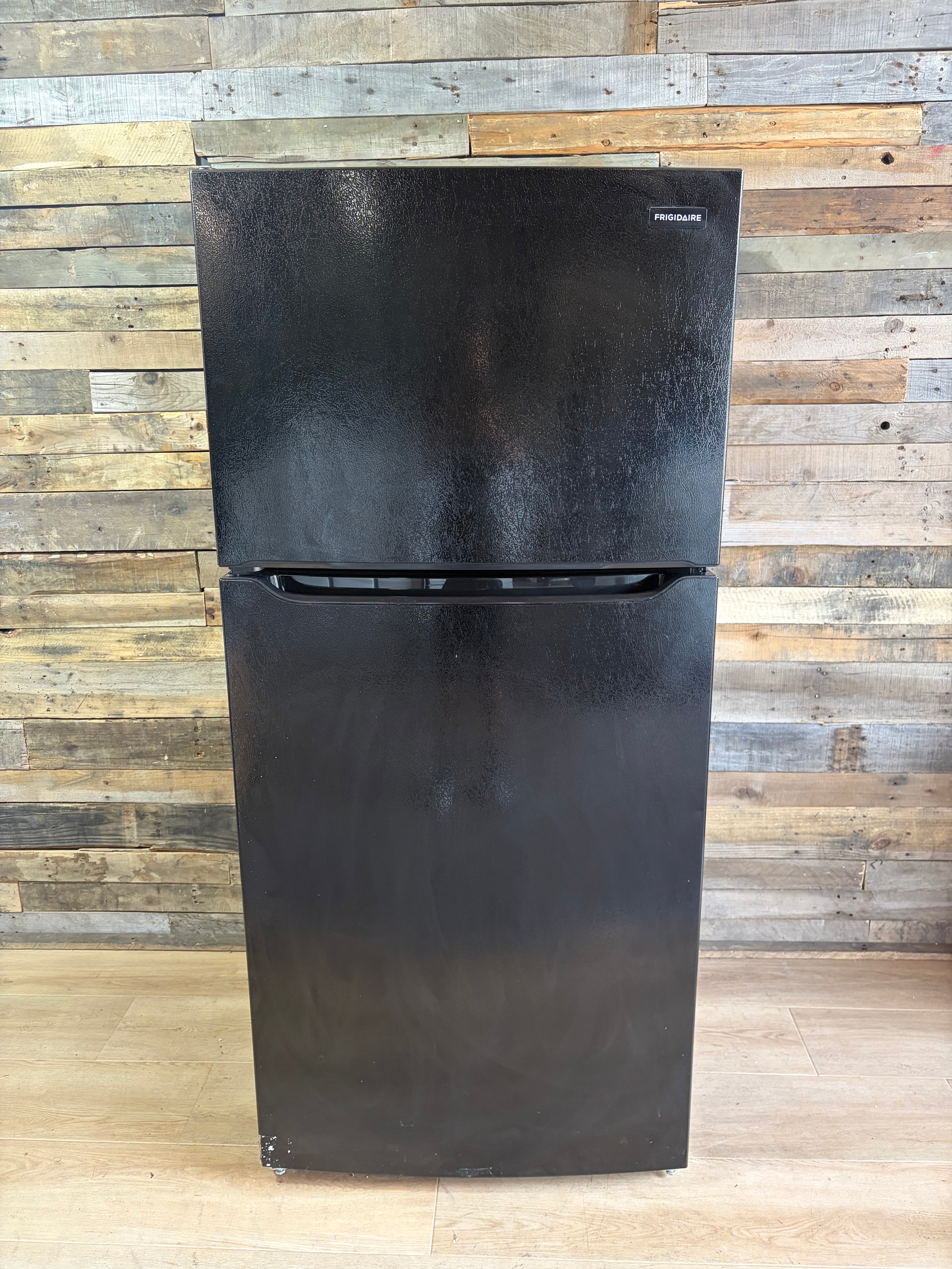 Black Frigidaire Top Bottom Fridge
