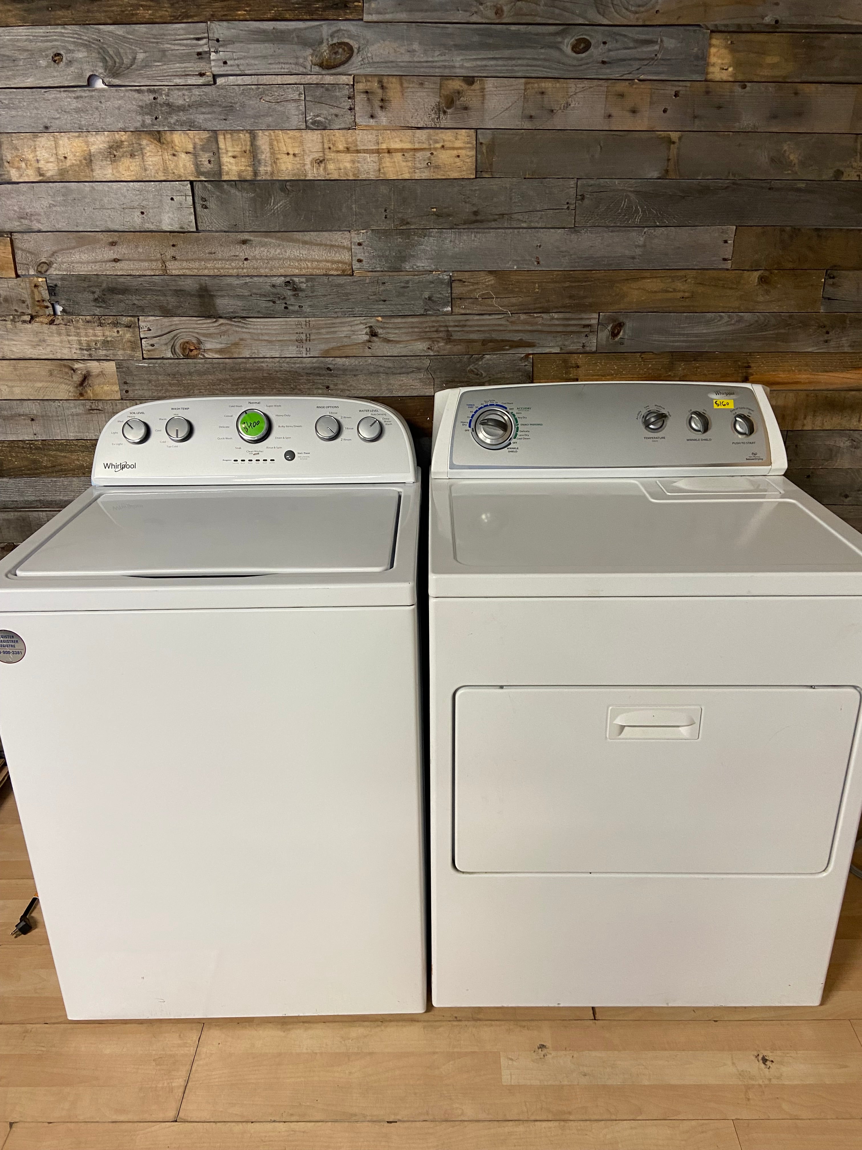 Whirlpool Washer Dryer Set