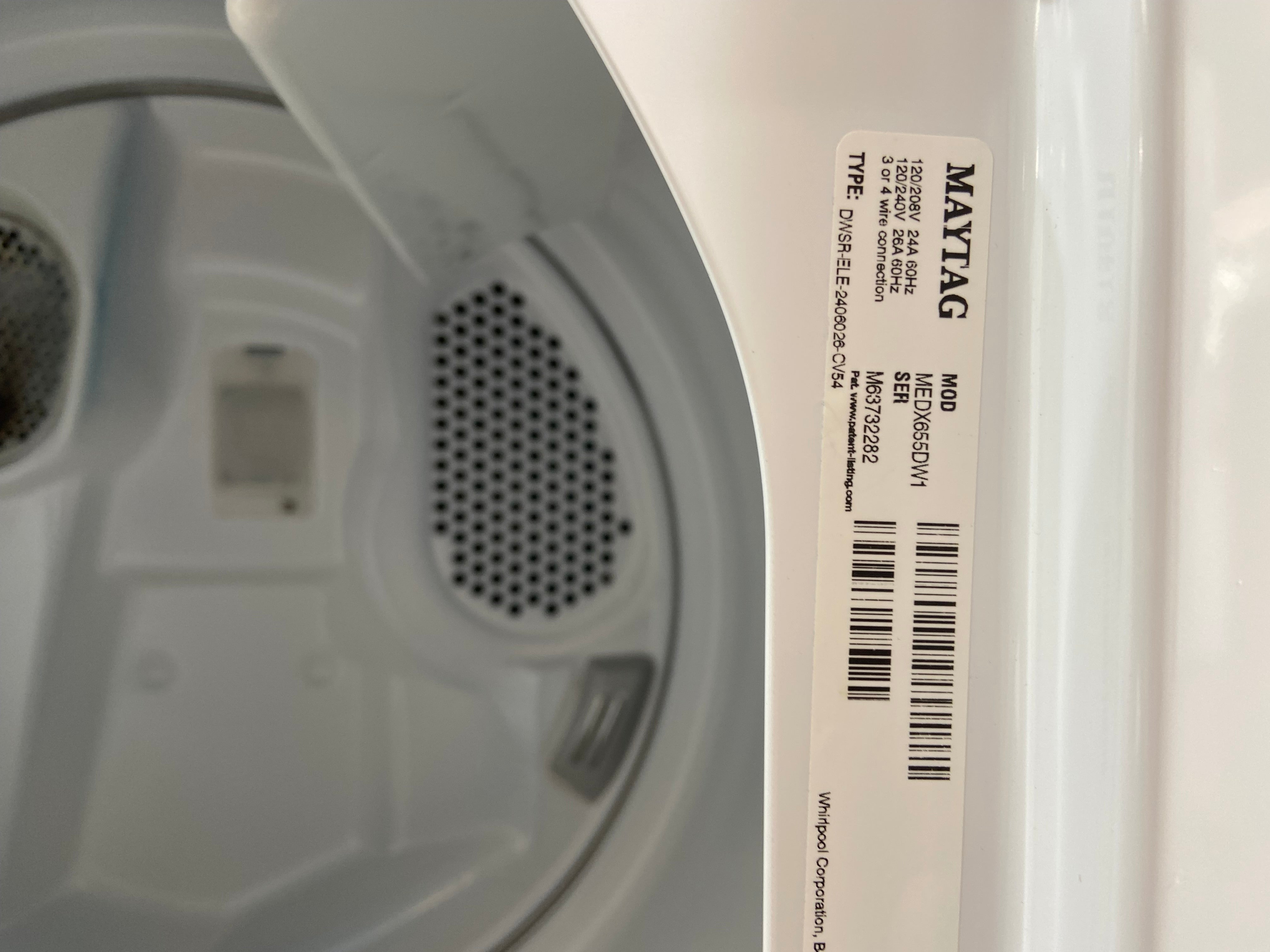 Maytag Bravos MCT Washer & Dryer Set