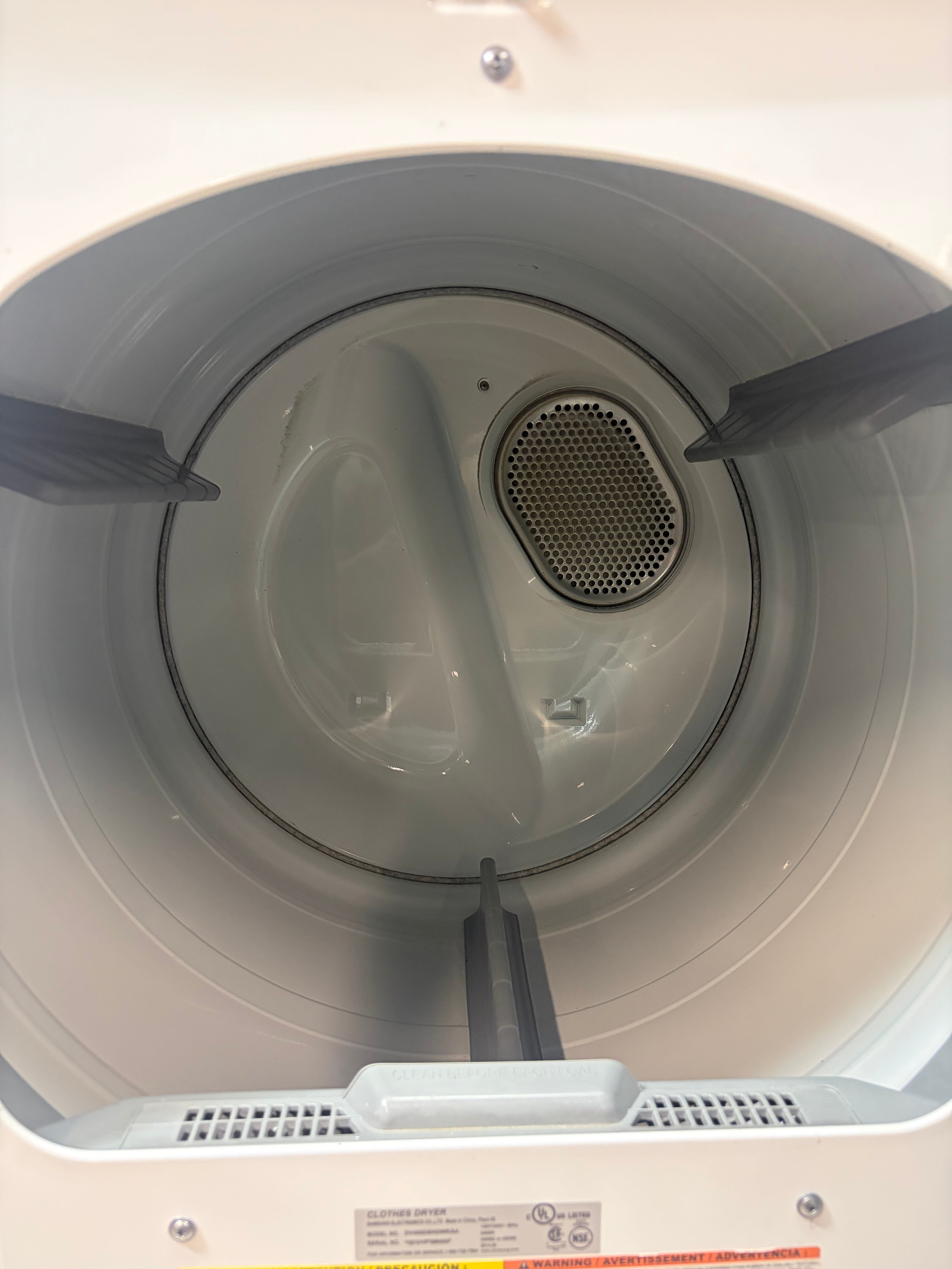 Samsung White Large Capacity Dryer