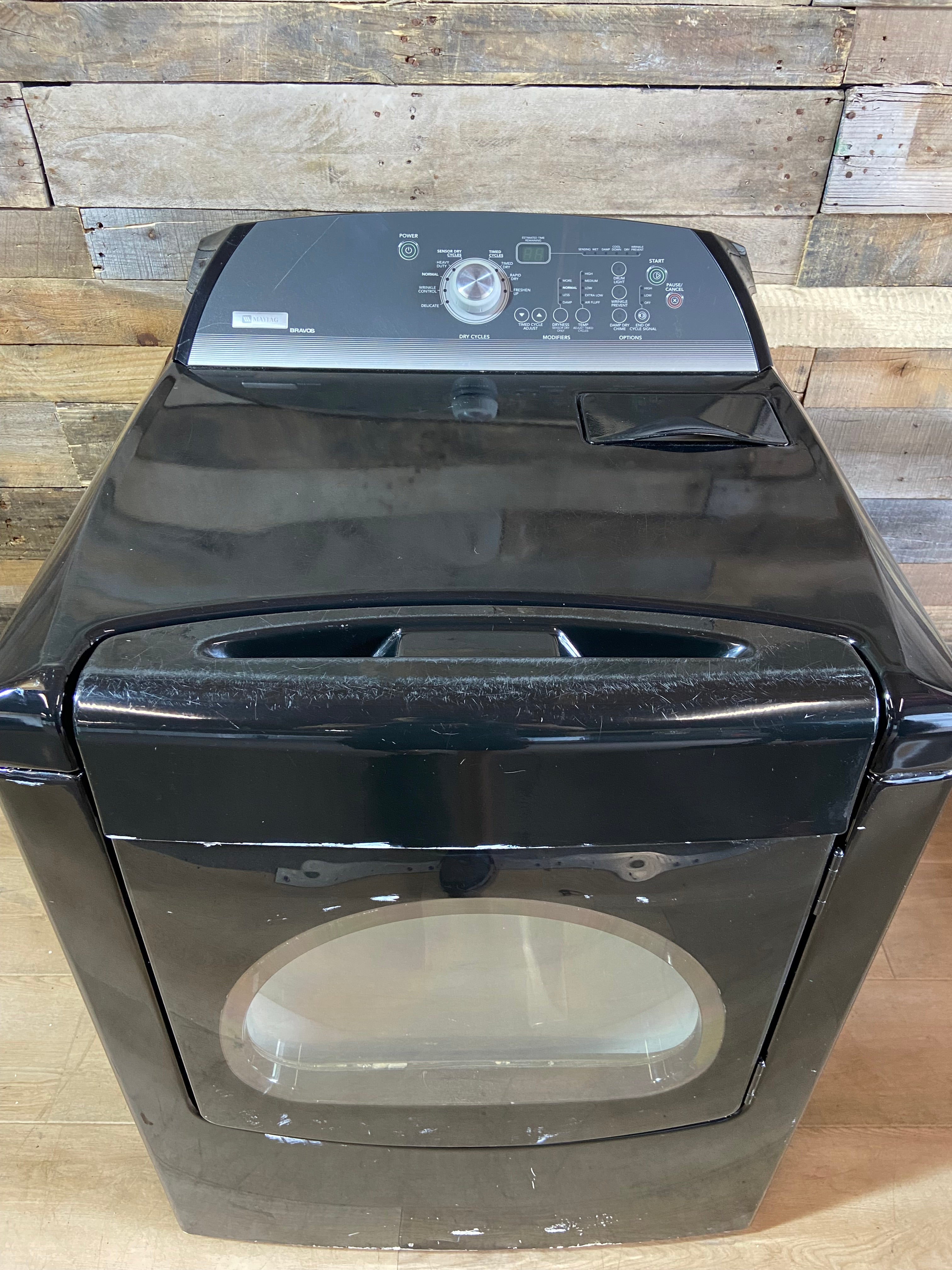 Maytag Black Large Capacity Dryer