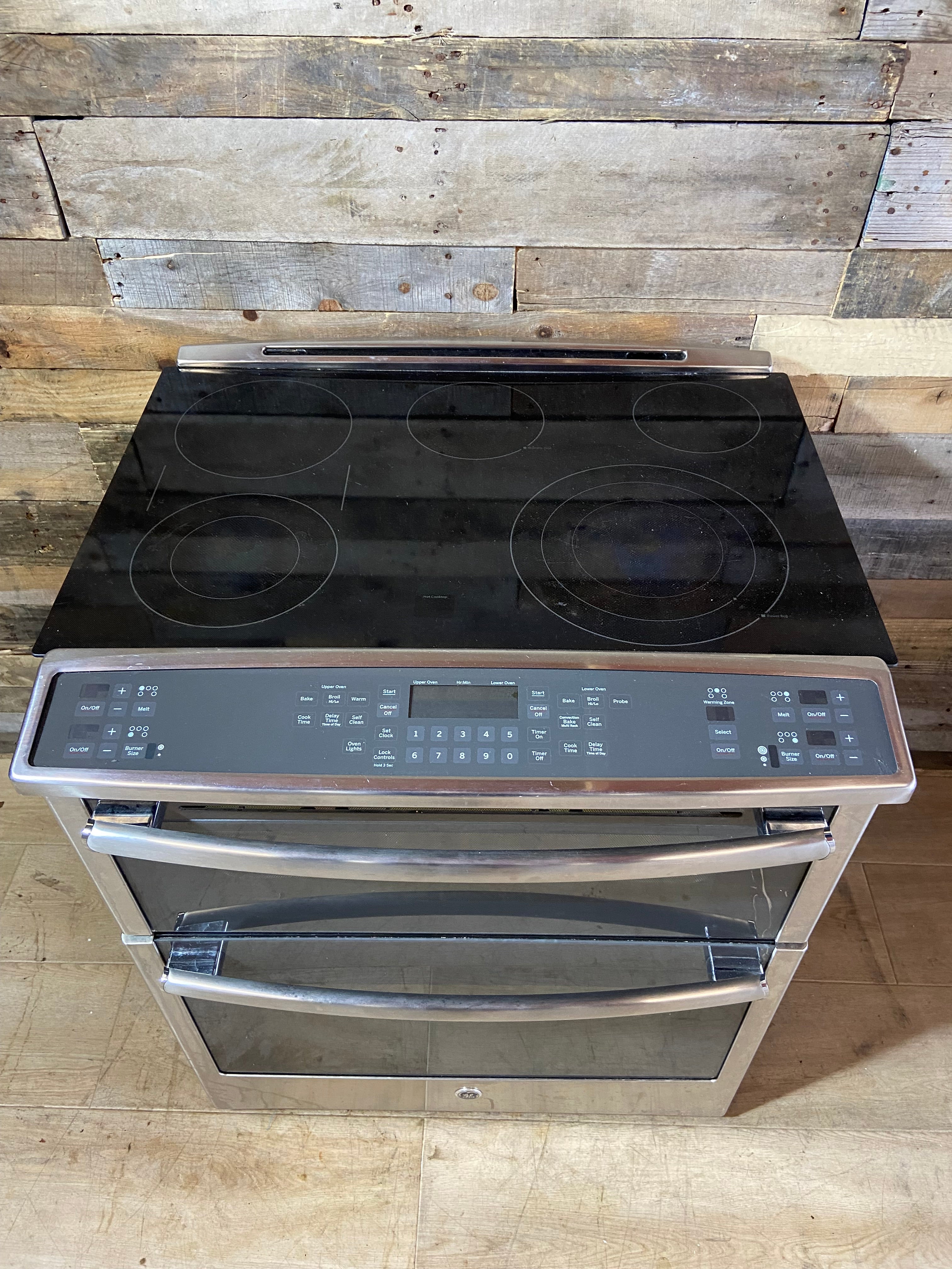 GE Double Oven Slide in Range