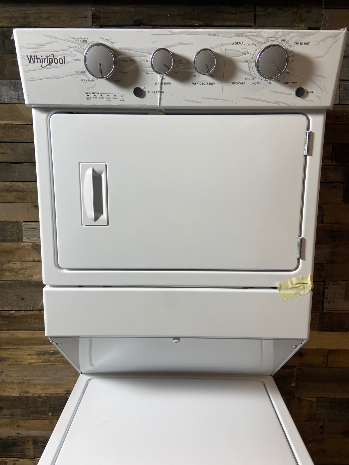 New Whirlpool® White Electric Laundry Center, 3.5 Cu. Ft. Washer, 5.9 Cu. Ft. Dryer