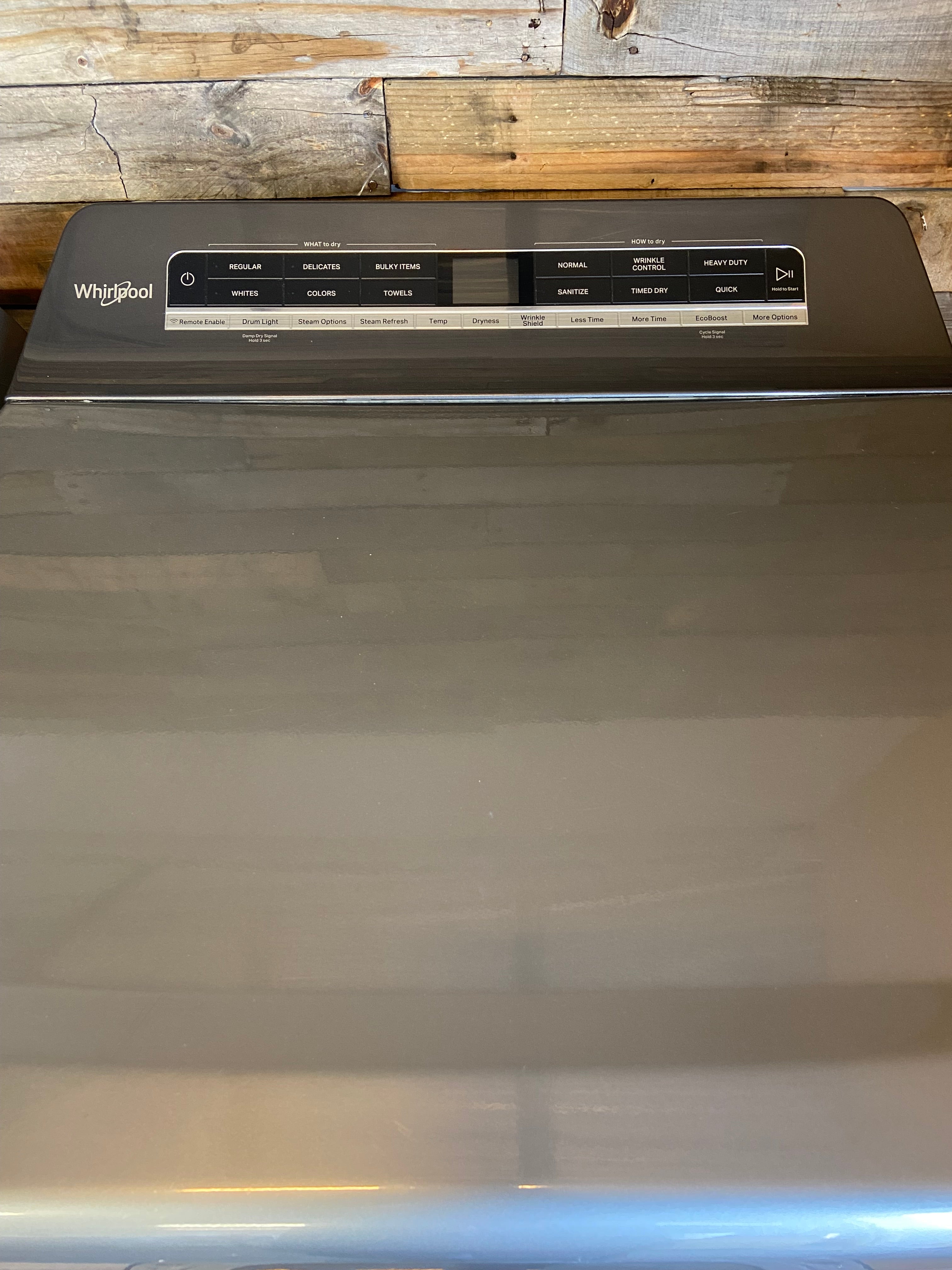 Whirlpool Grey Top Load Set