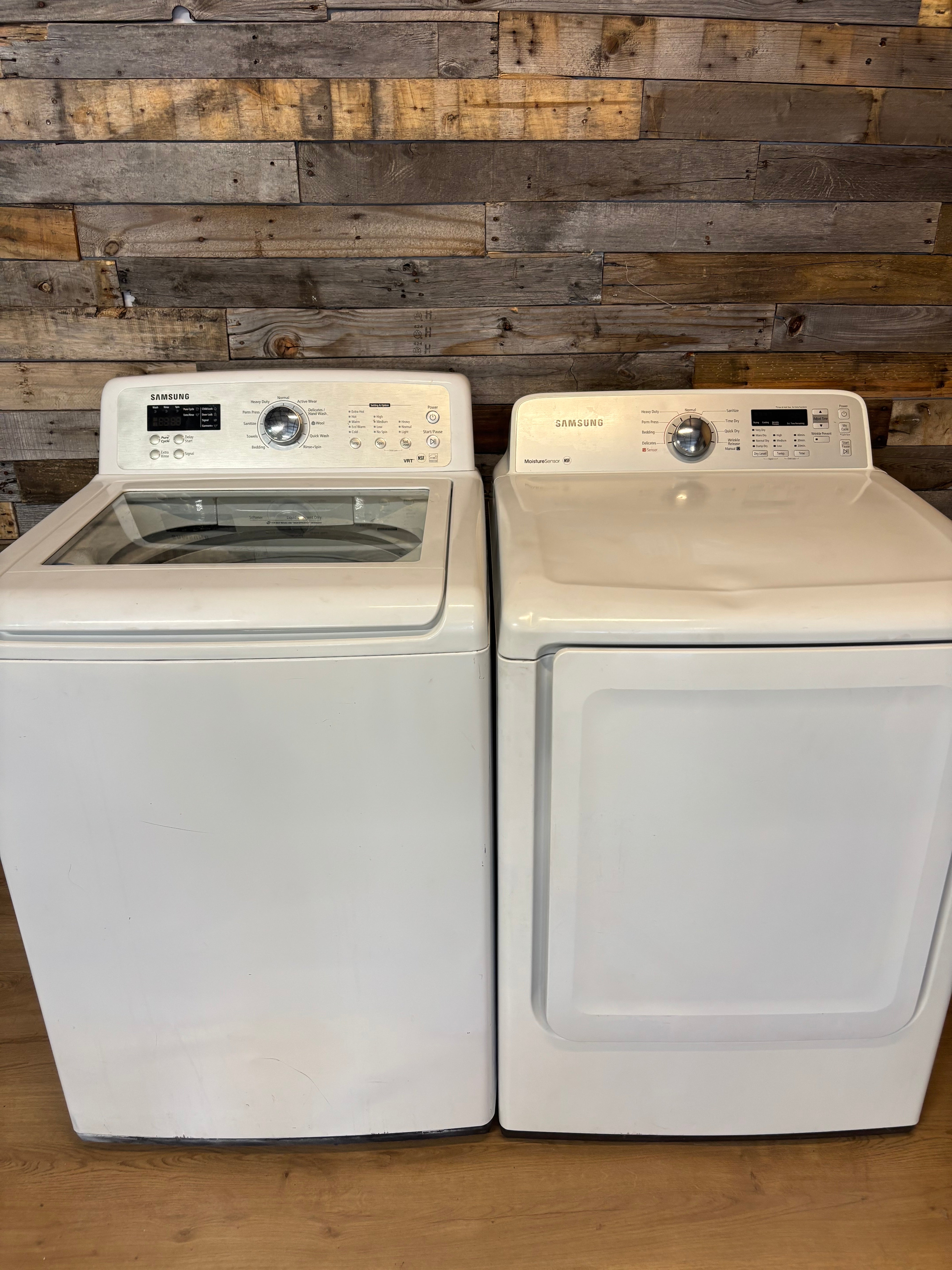 Samsung White Glass Top Set