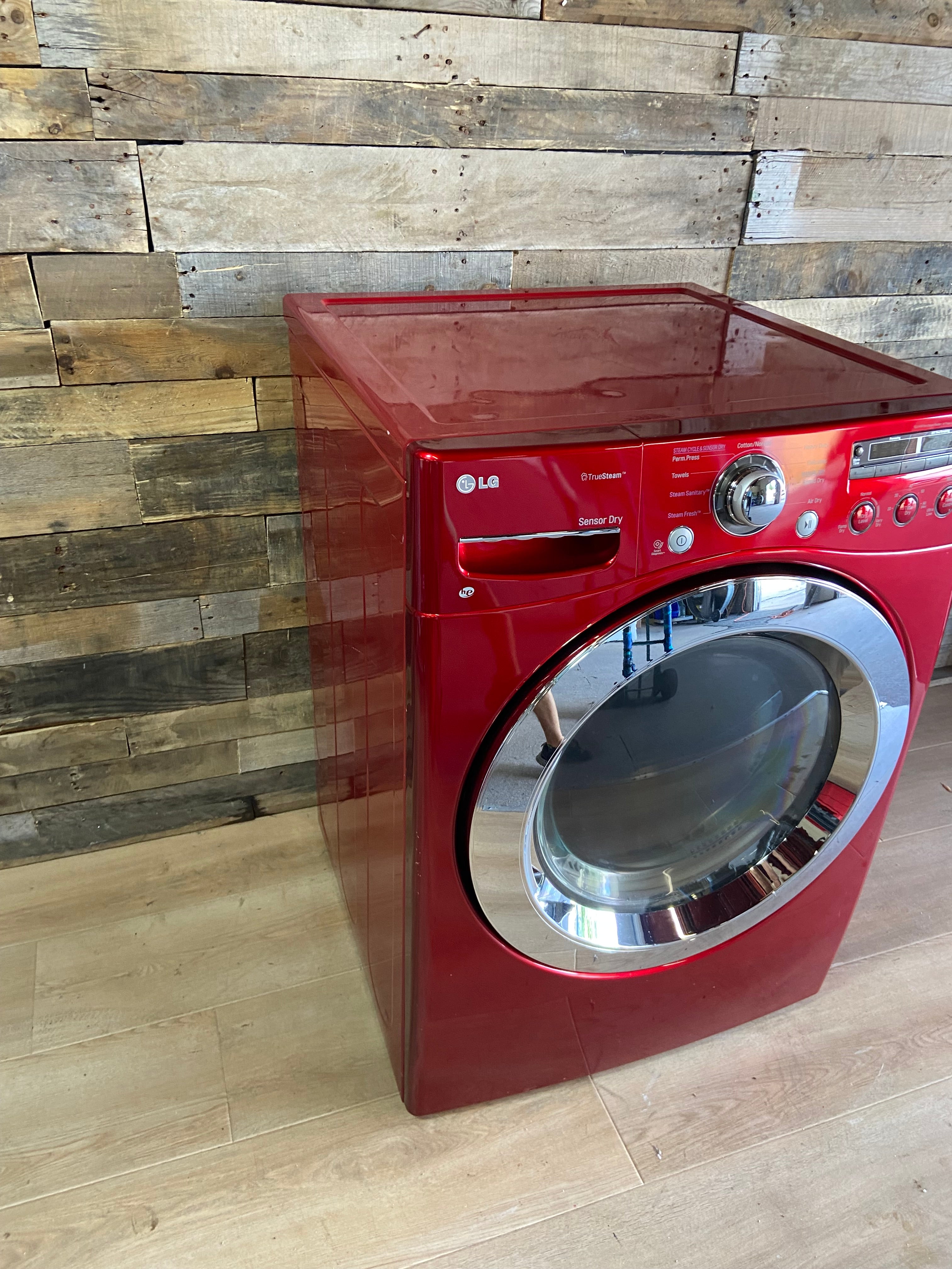 Lg Red Front Load Style Dryer