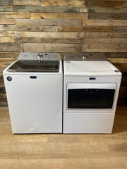 Maytag Commercial Technology Large Capacity Washer & Dryer Set
