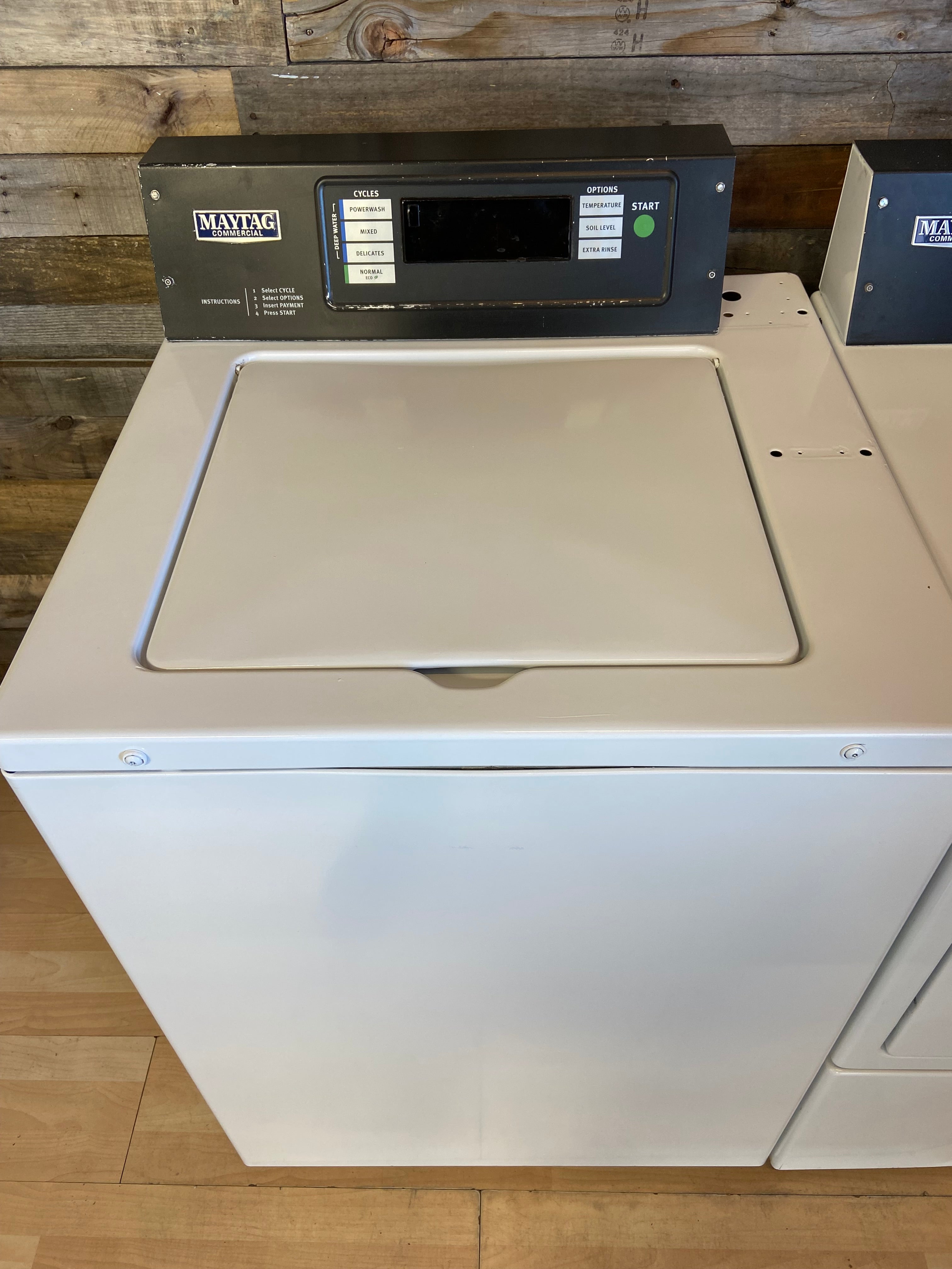 Maytag Commercial Top Load Set