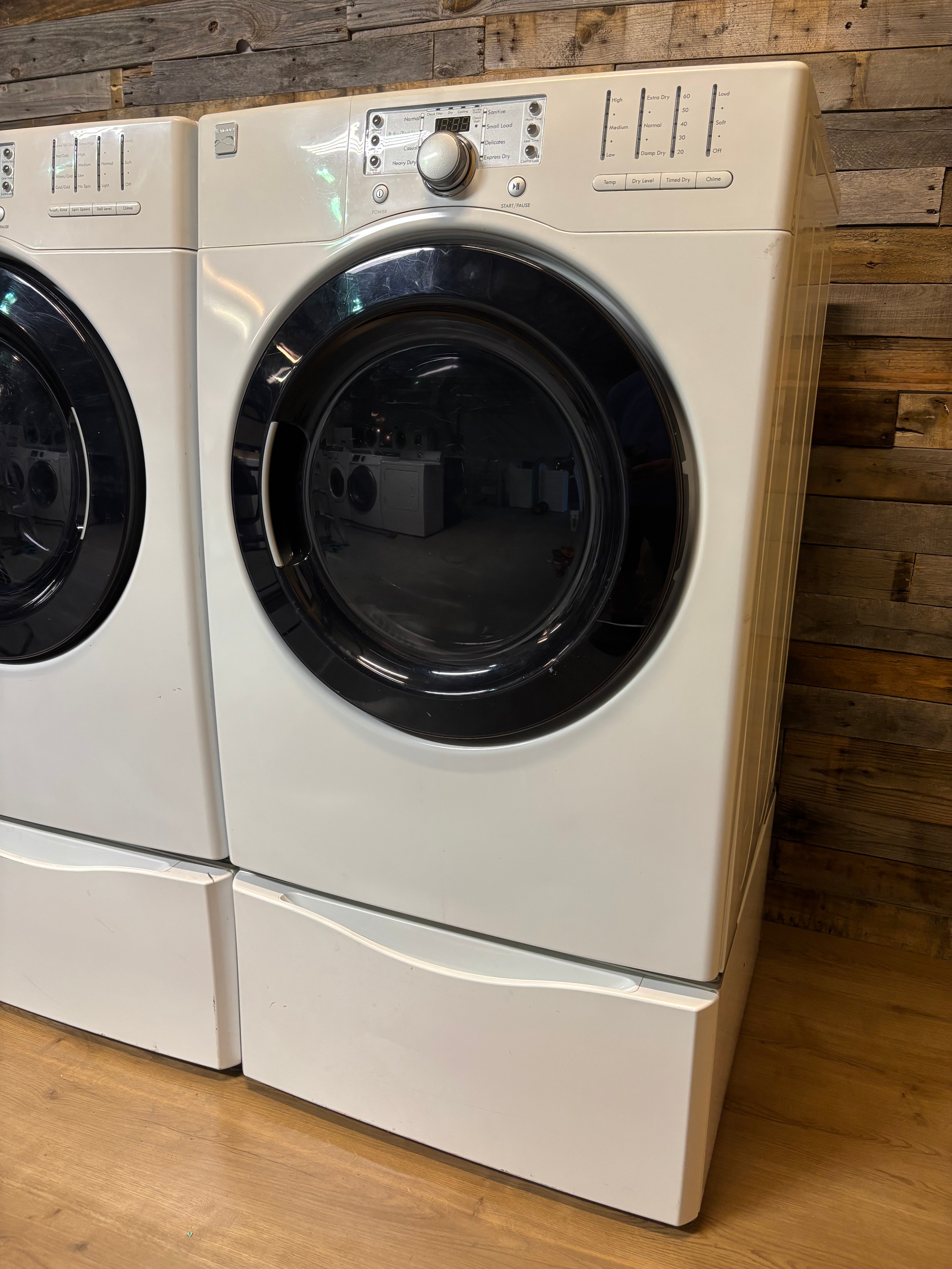 Kenmore Elite Pedestal Front Load Set