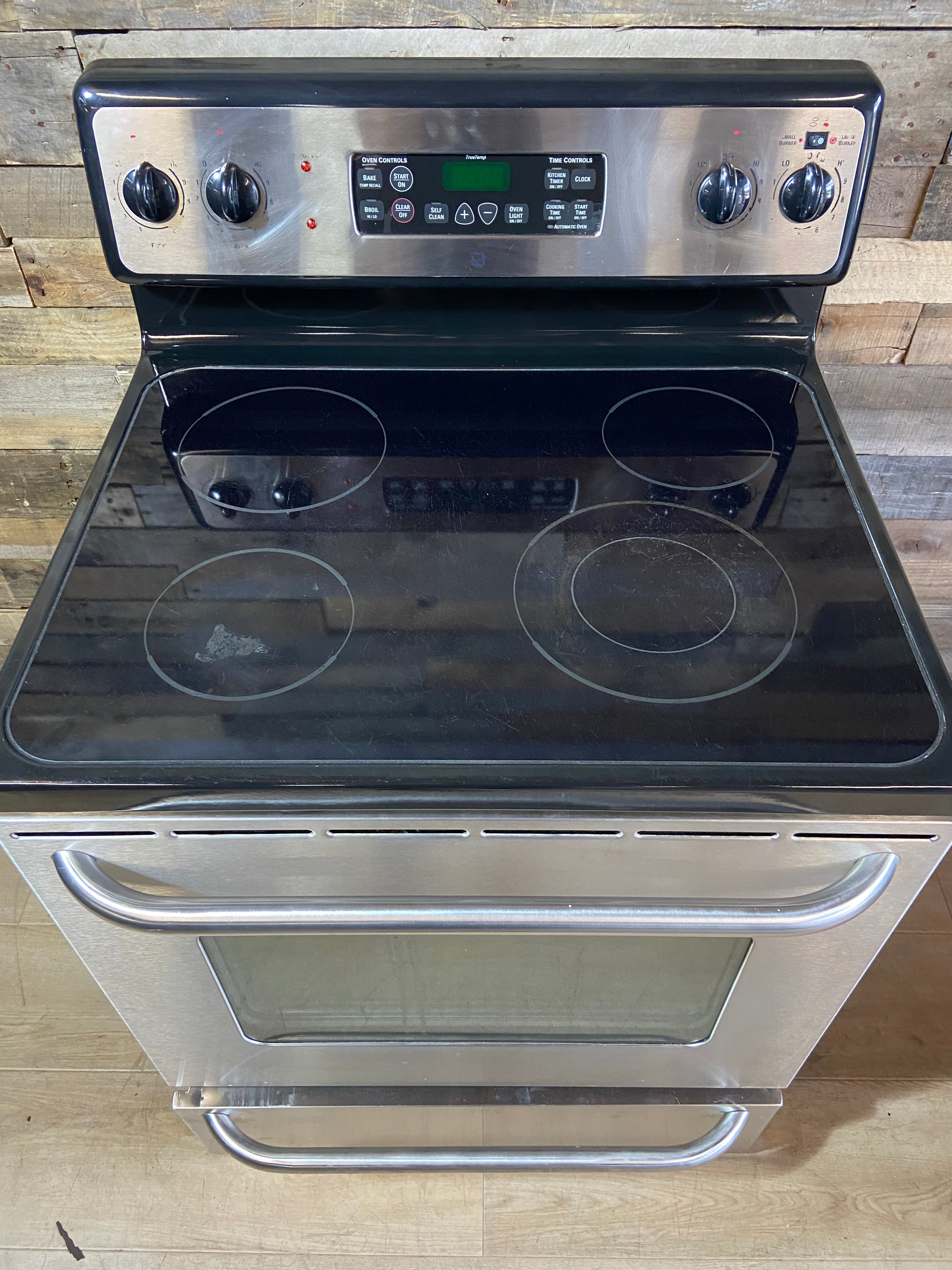 GE 4 Burner Stainless Steel Range