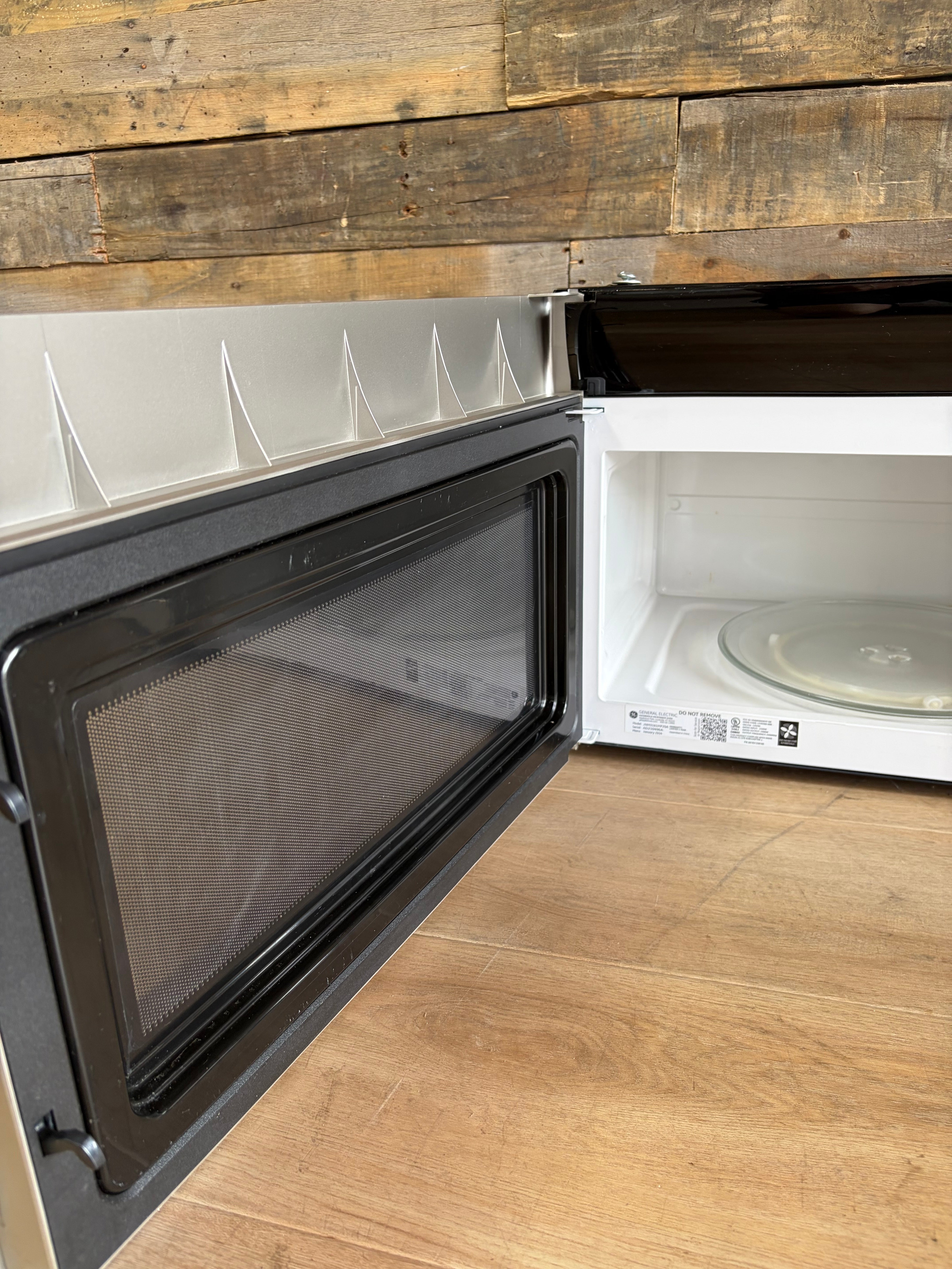 GE Stainless Microwave