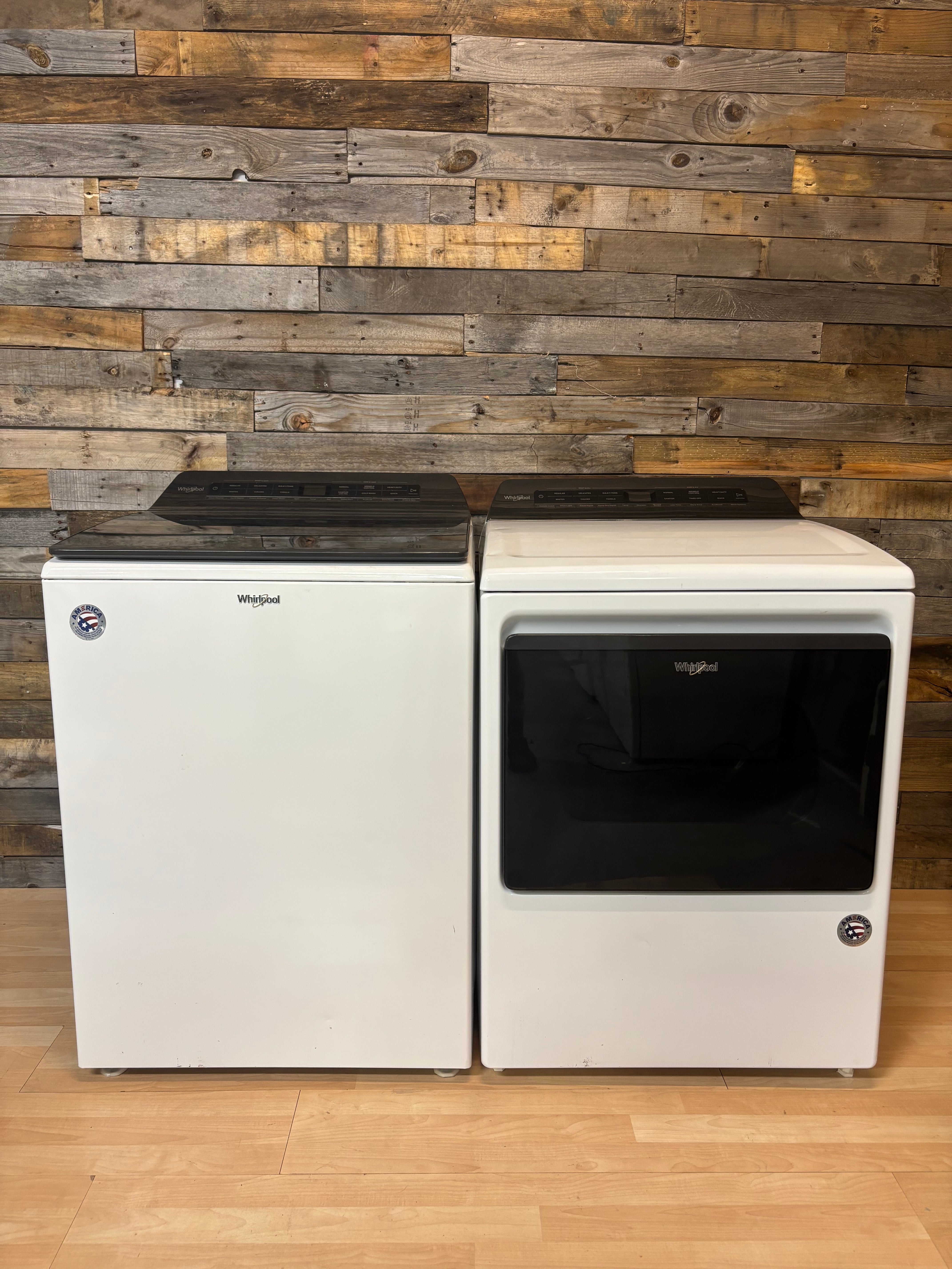 Whirlpool White Glass Top Set With Agitator
