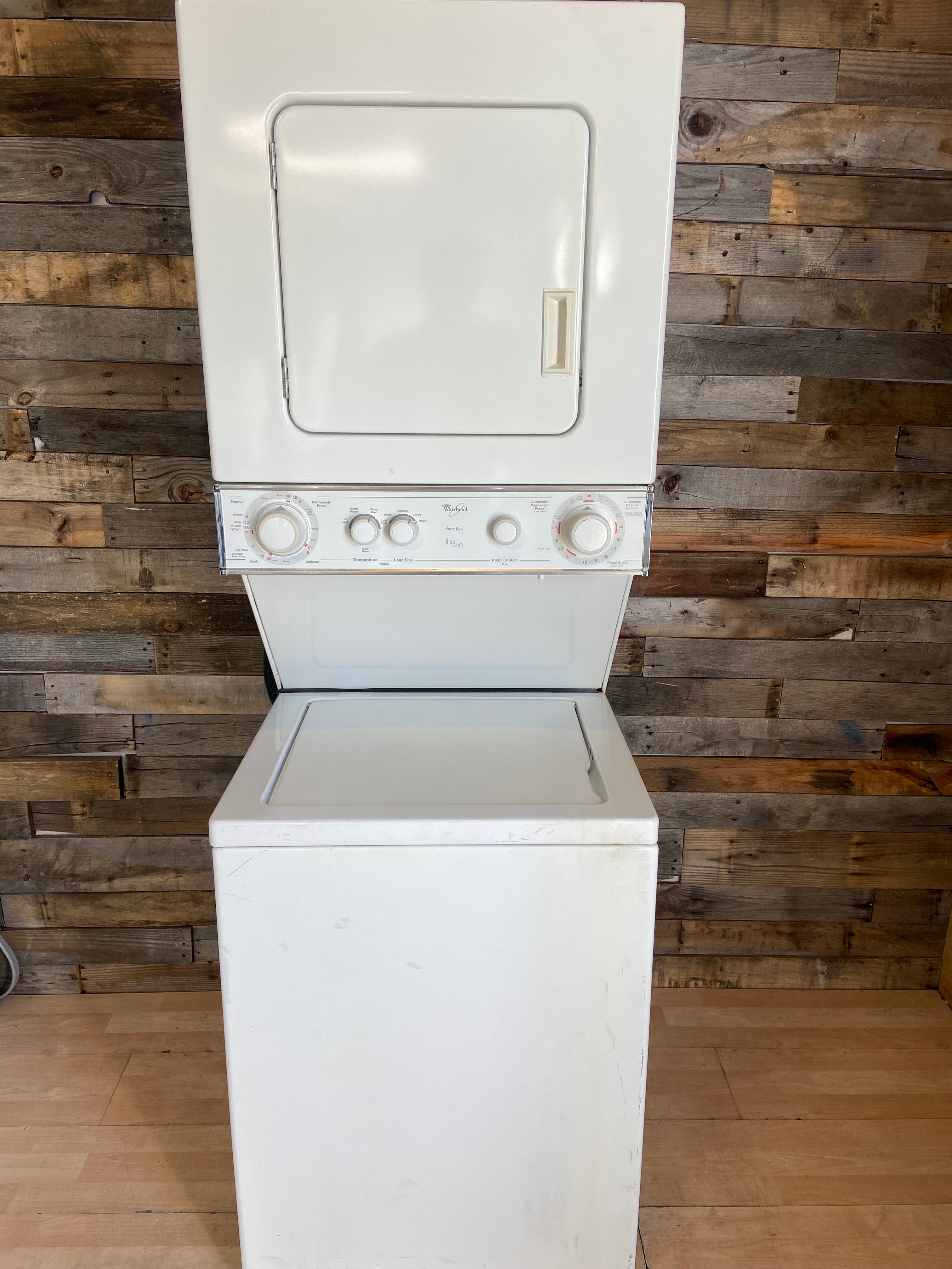 Whirlpool 24” 240v Thin Twin Stackable