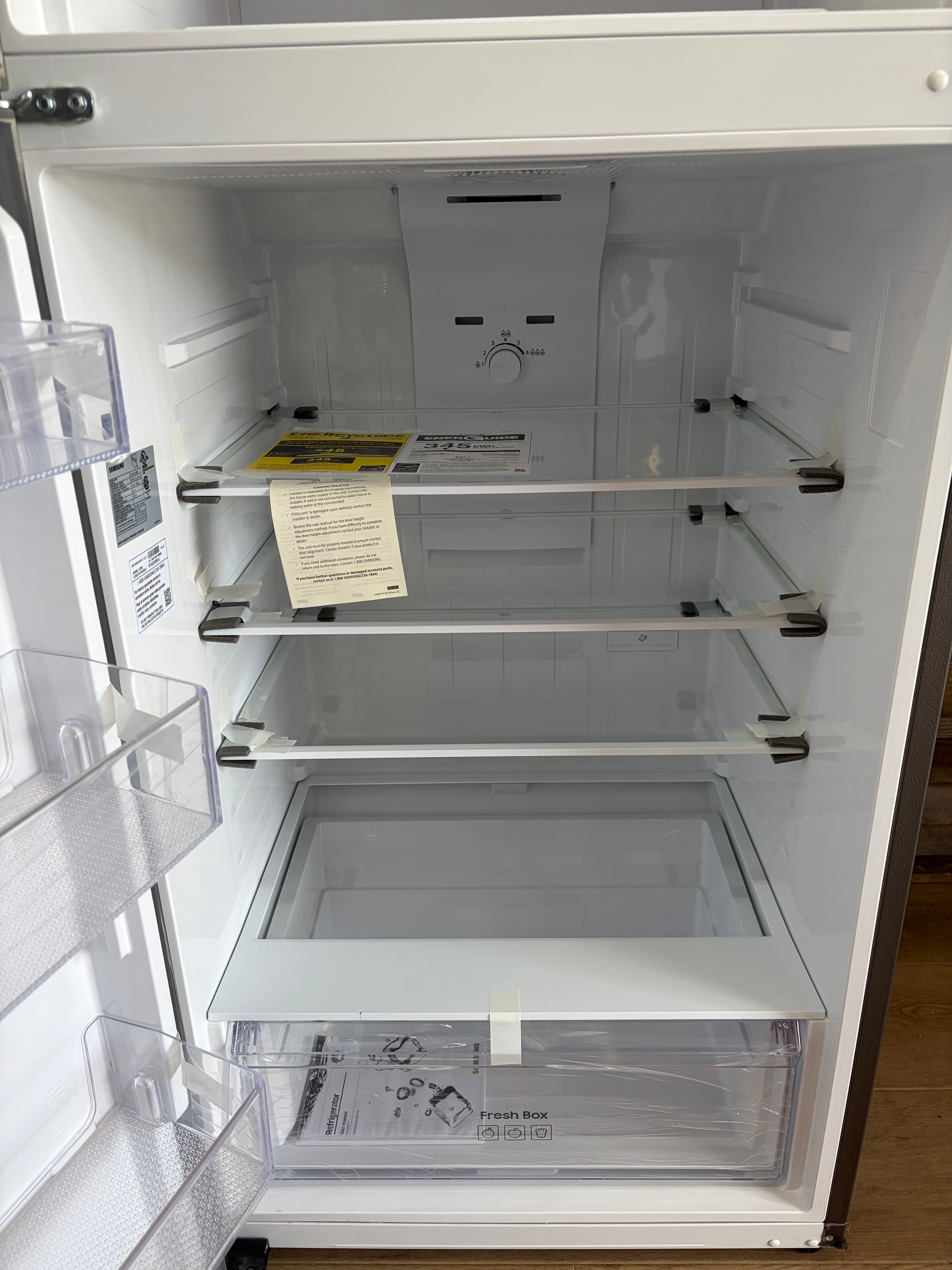 Samsung 15.6-Cu. Ft. Top Freezer Refrigerator with All-Around Cooling